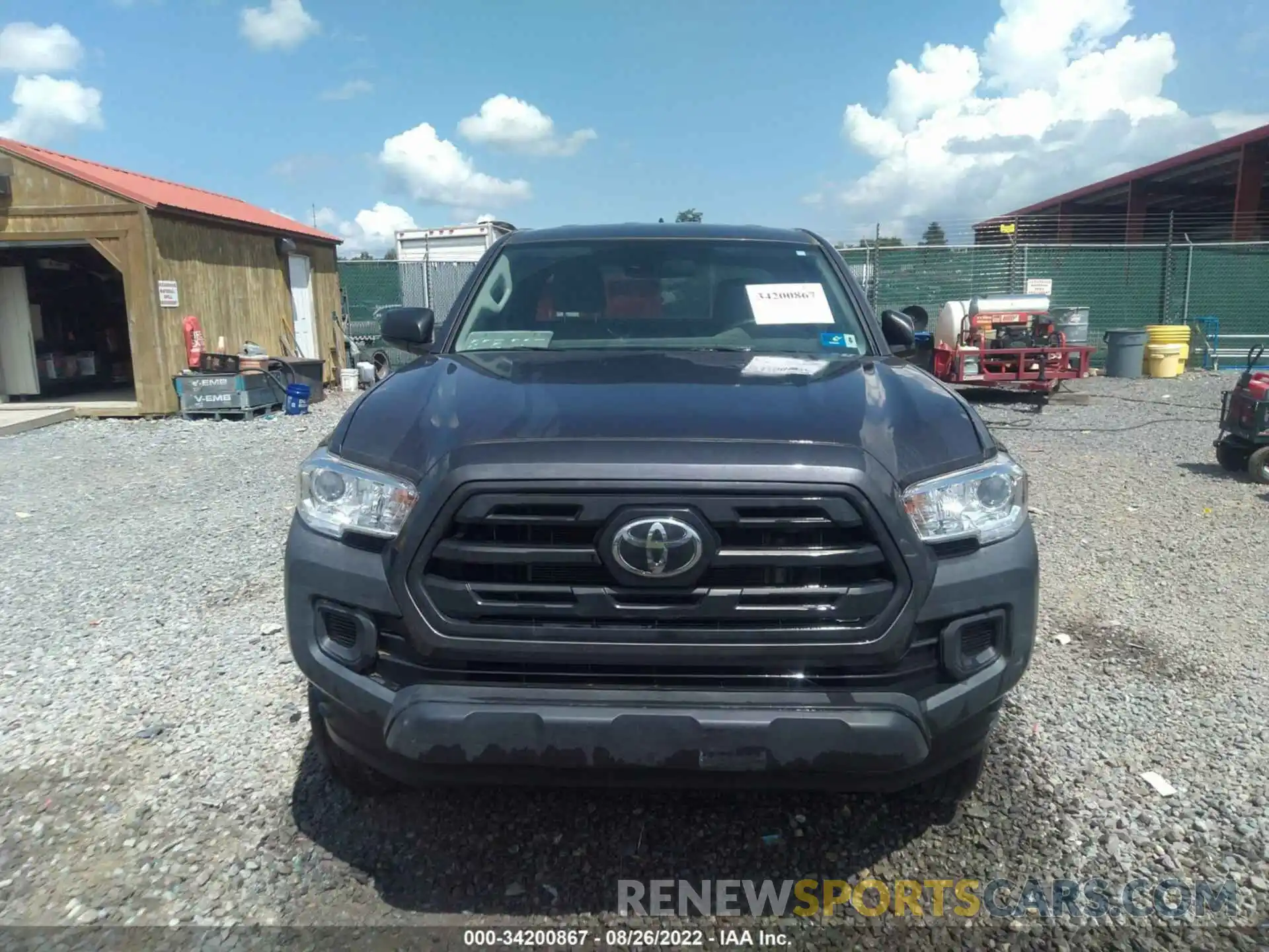 6 Photograph of a damaged car 5TFSX5ENXKX066376 TOYOTA TACOMA 4WD 2019