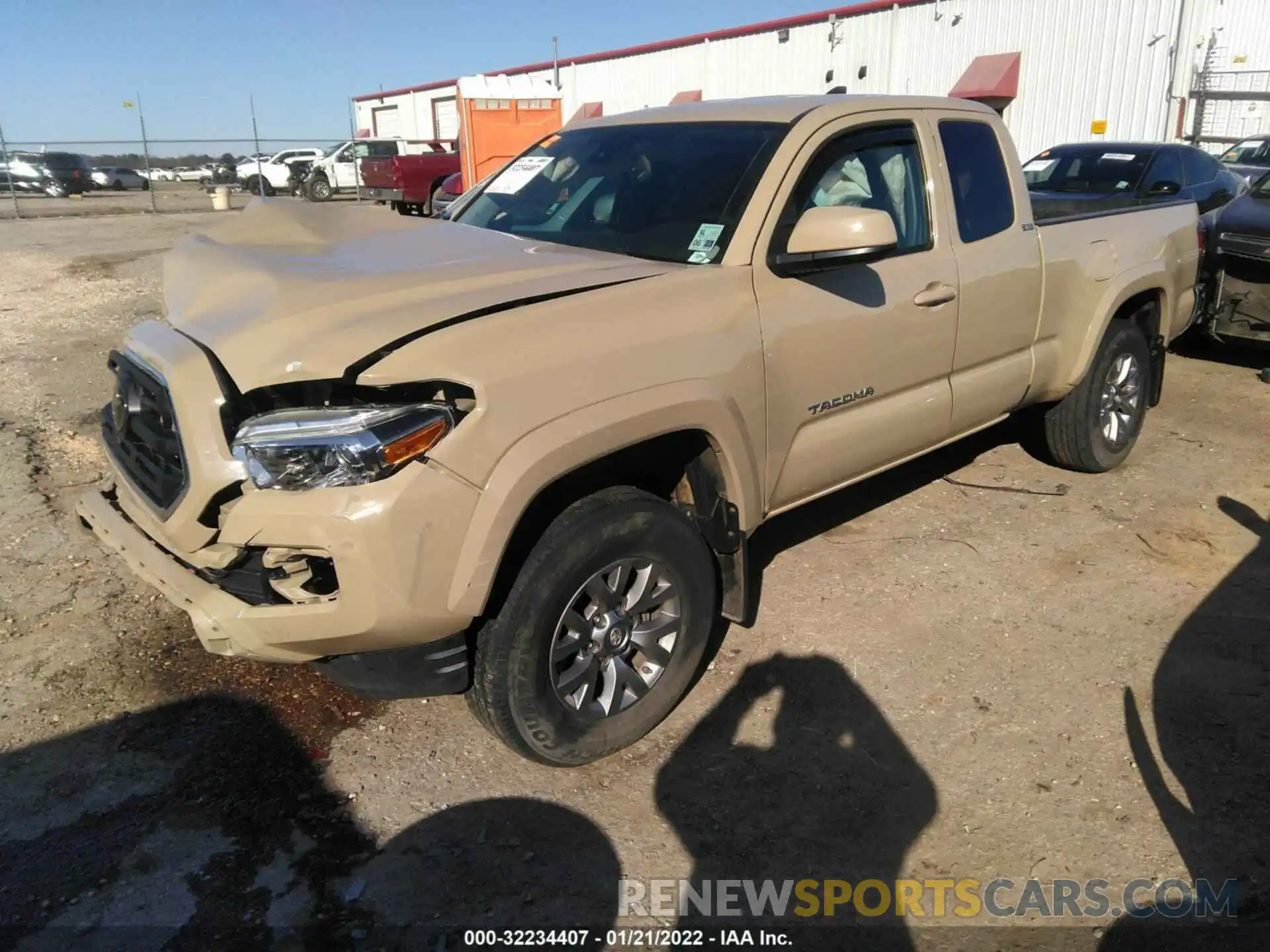 2 Photograph of a damaged car 5TFSZ5AN0KX170536 TOYOTA TACOMA 4WD 2019