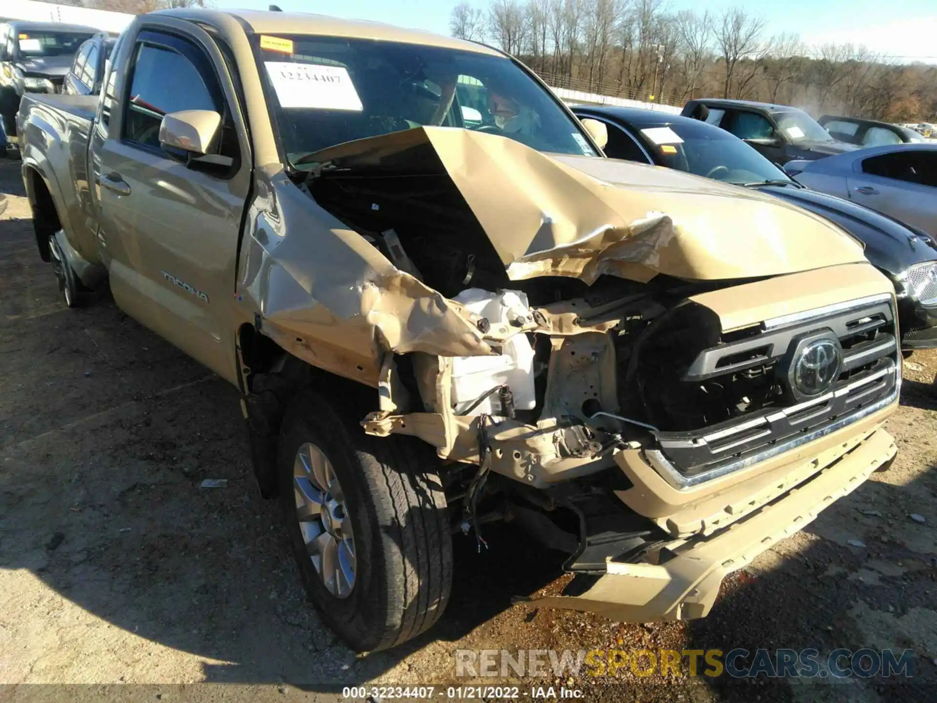 6 Photograph of a damaged car 5TFSZ5AN0KX170536 TOYOTA TACOMA 4WD 2019