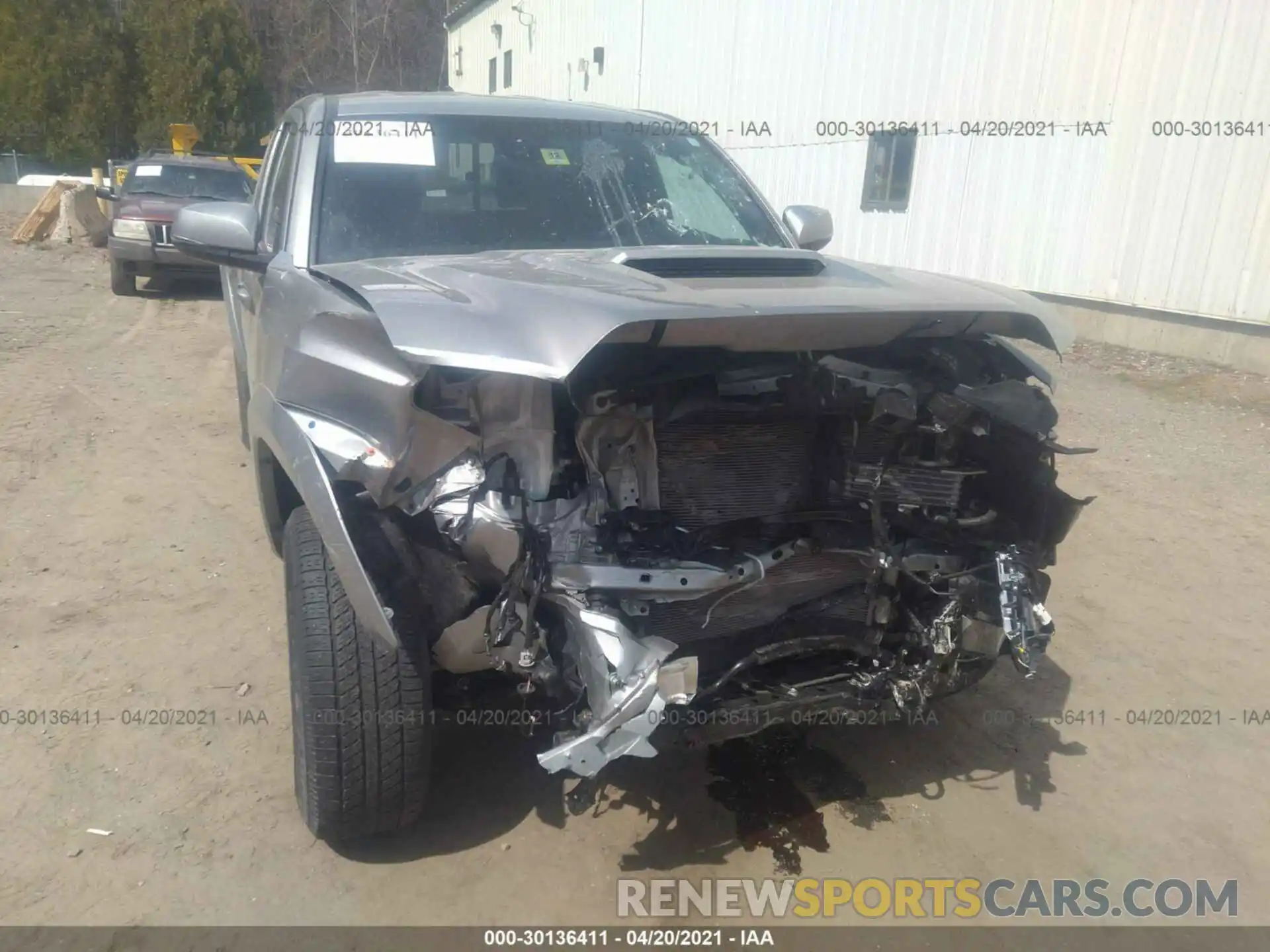 6 Photograph of a damaged car 5TFSZ5AN0KX195078 TOYOTA TACOMA 4WD 2019