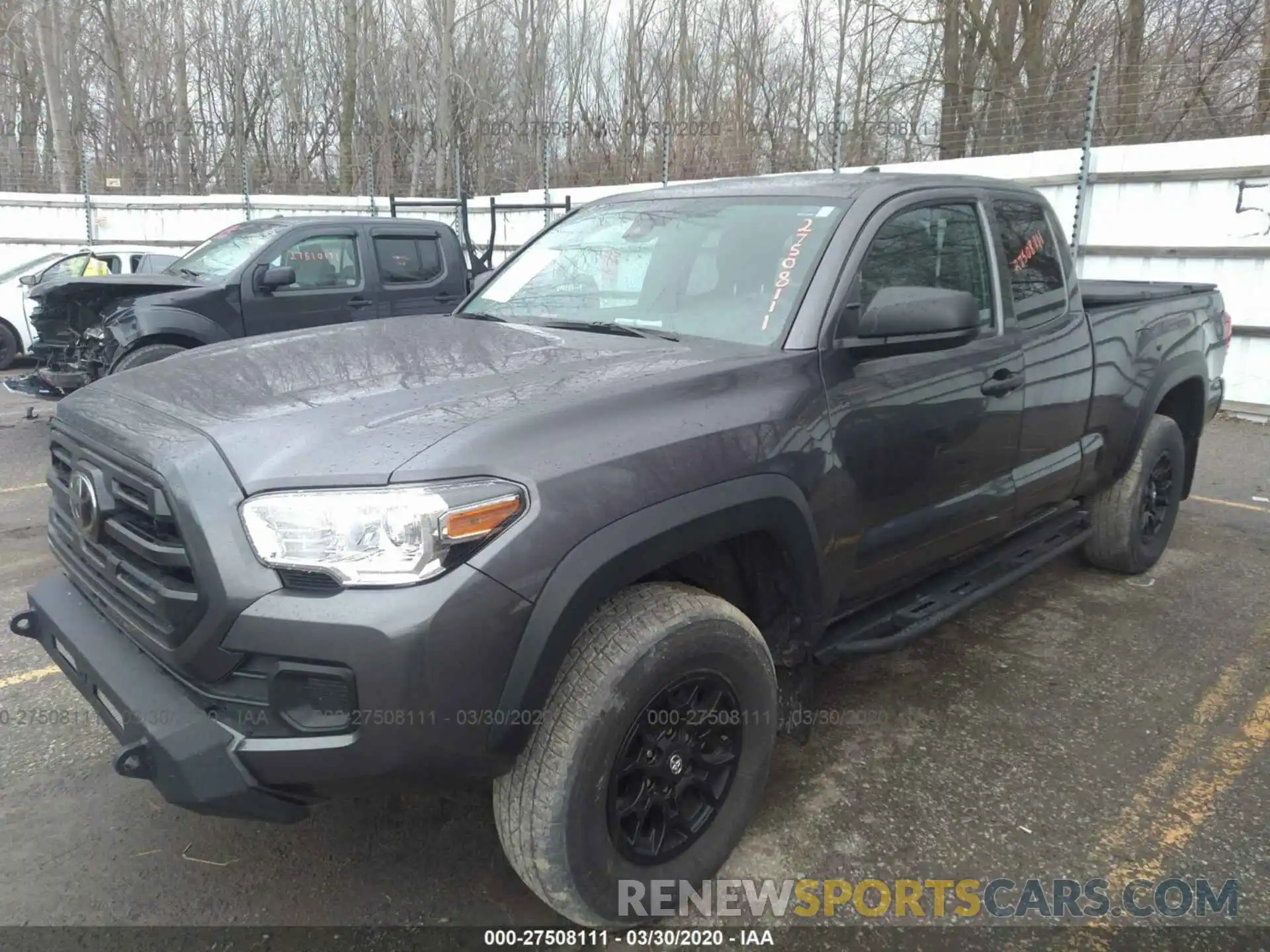 2 Photograph of a damaged car 5TFSZ5AN1KX178399 TOYOTA TACOMA 4WD 2019