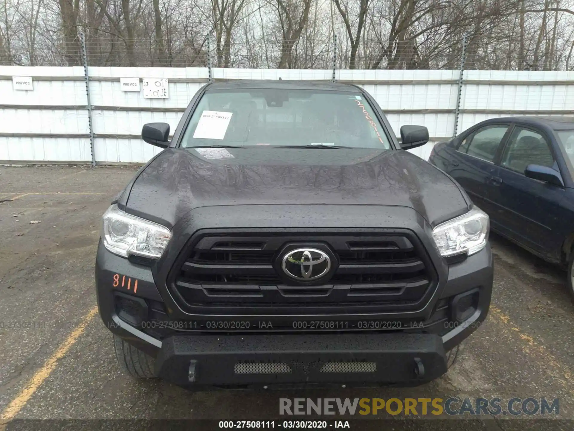 6 Photograph of a damaged car 5TFSZ5AN1KX178399 TOYOTA TACOMA 4WD 2019