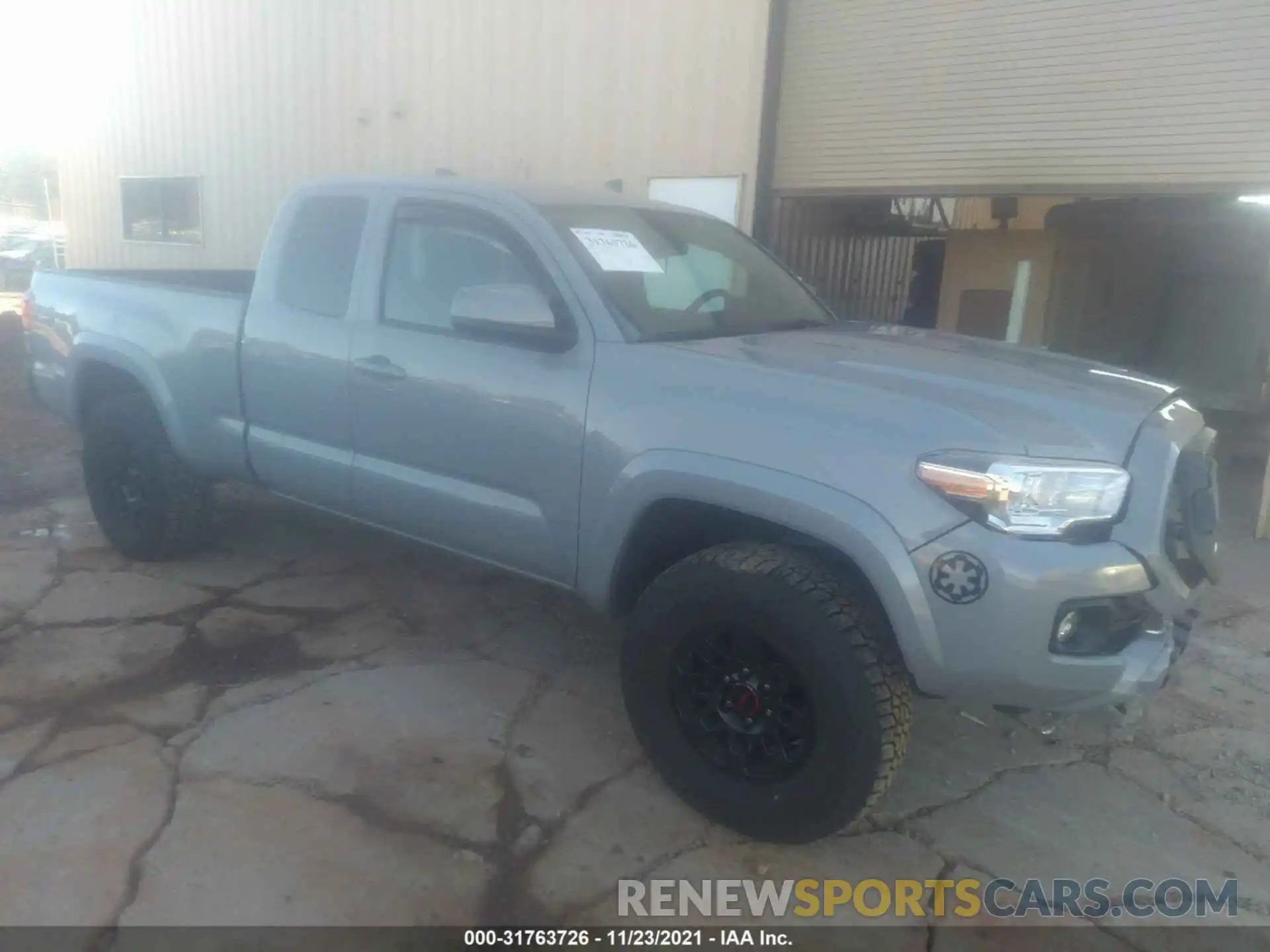 1 Photograph of a damaged car 5TFSZ5AN1KX185059 TOYOTA TACOMA 4WD 2019