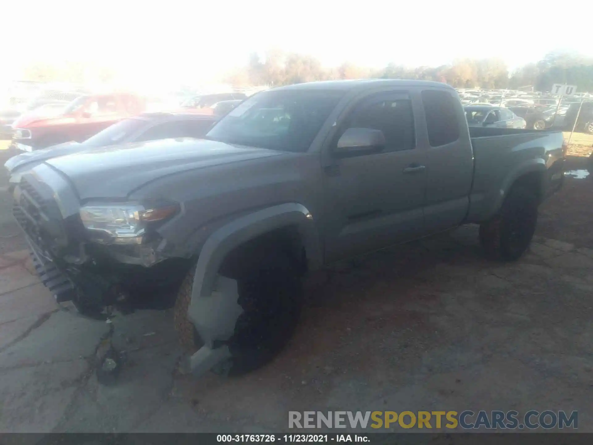 2 Photograph of a damaged car 5TFSZ5AN1KX185059 TOYOTA TACOMA 4WD 2019