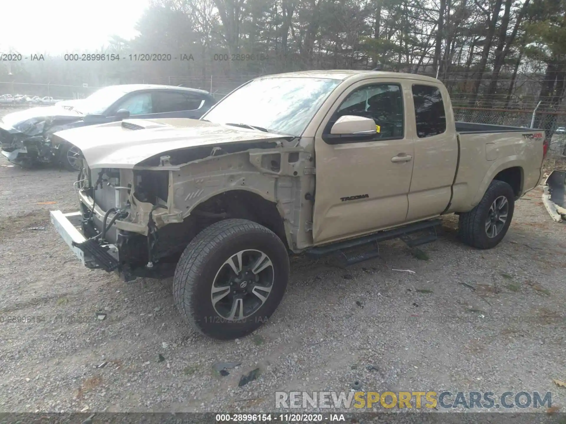 2 Photograph of a damaged car 5TFSZ5AN2KX174796 TOYOTA TACOMA 4WD 2019