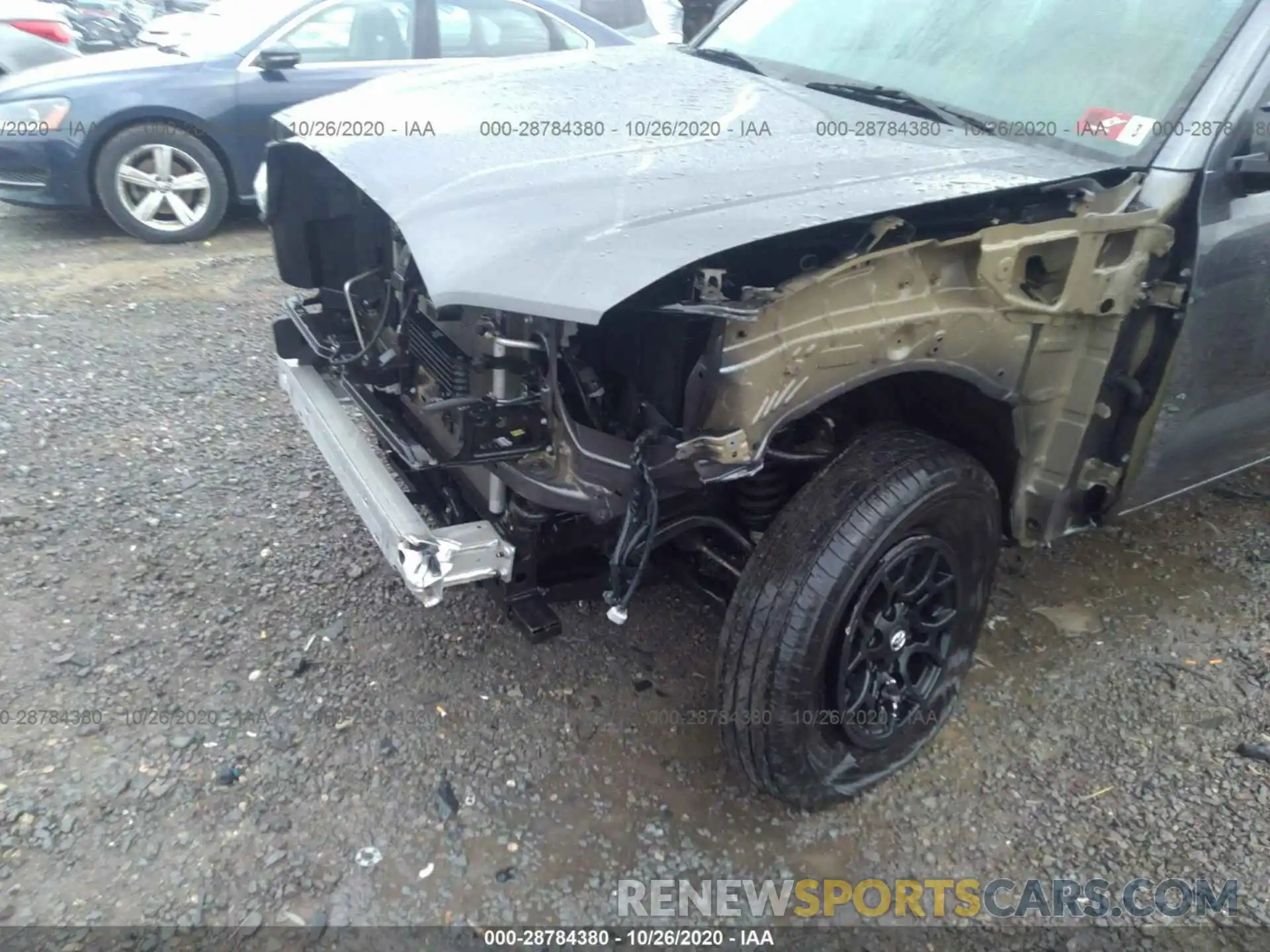 6 Photograph of a damaged car 5TFSZ5AN4KX181328 TOYOTA TACOMA 4WD 2019