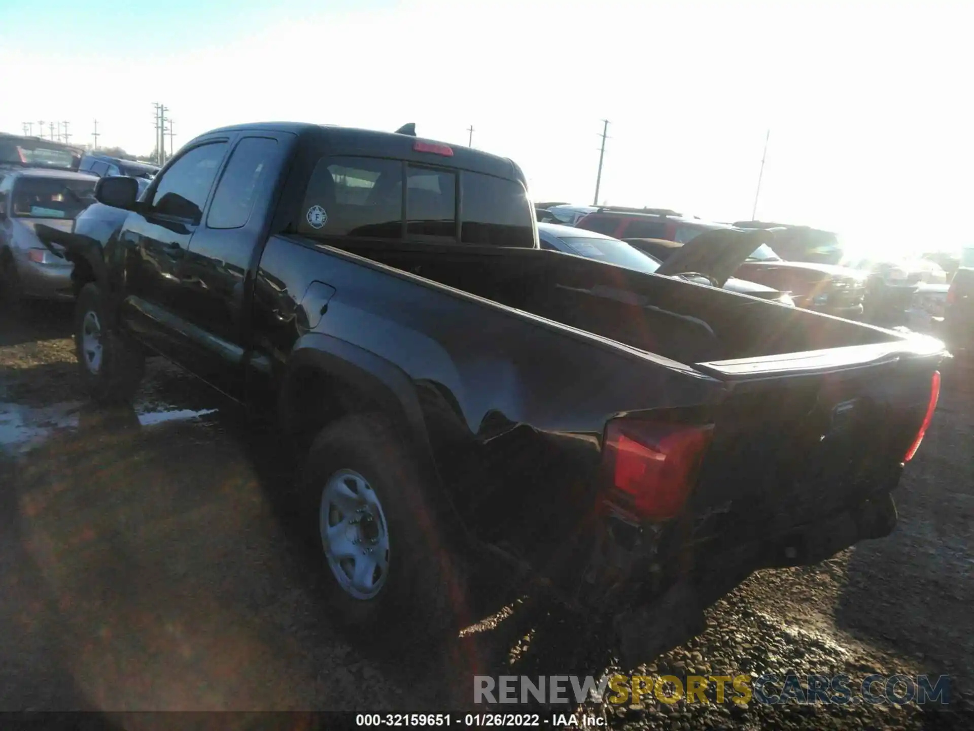 3 Photograph of a damaged car 5TFSZ5AN5KX168586 TOYOTA TACOMA 4WD 2019