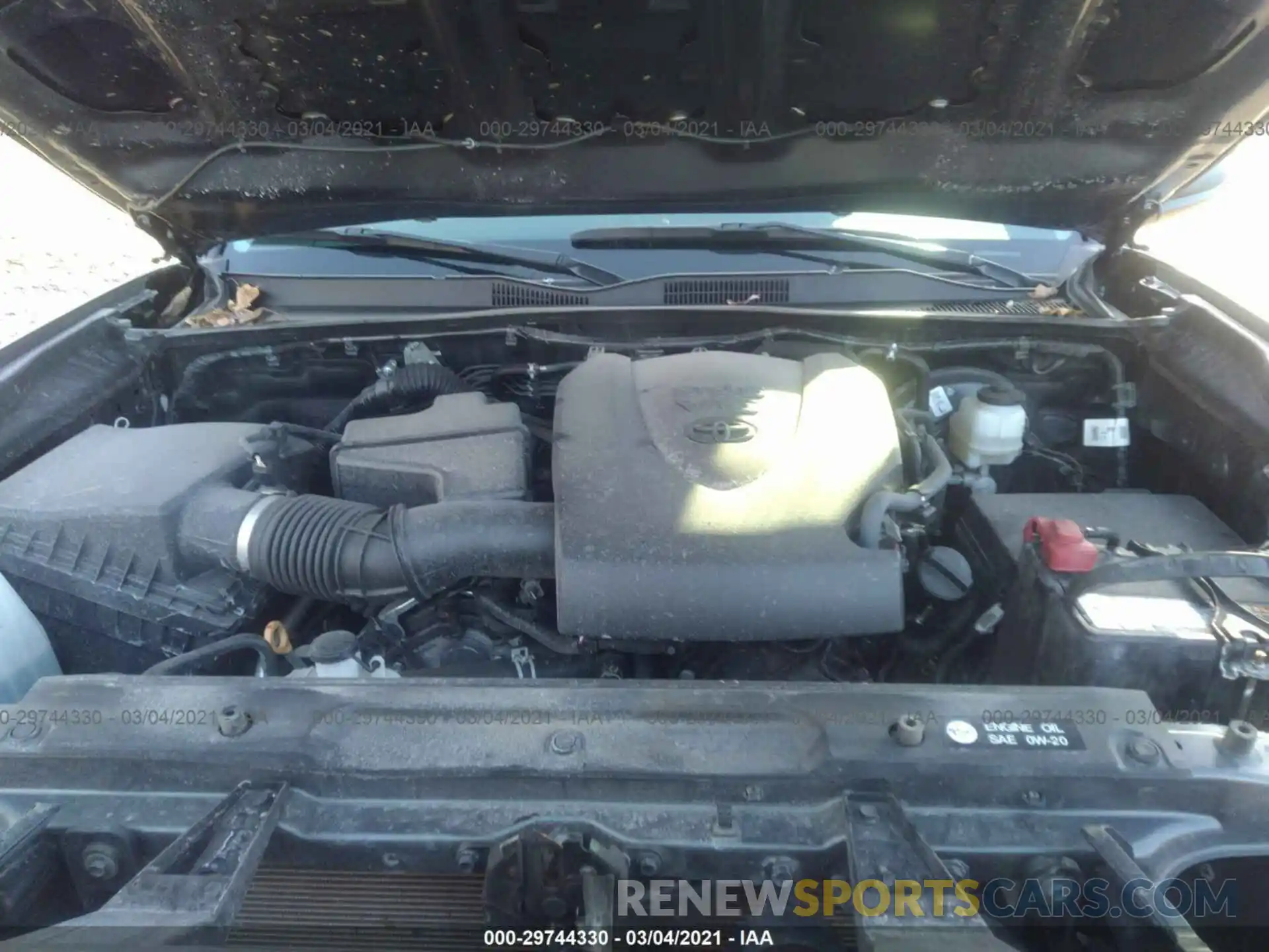 10 Photograph of a damaged car 5TFSZ5AN5KX201277 TOYOTA TACOMA 4WD 2019