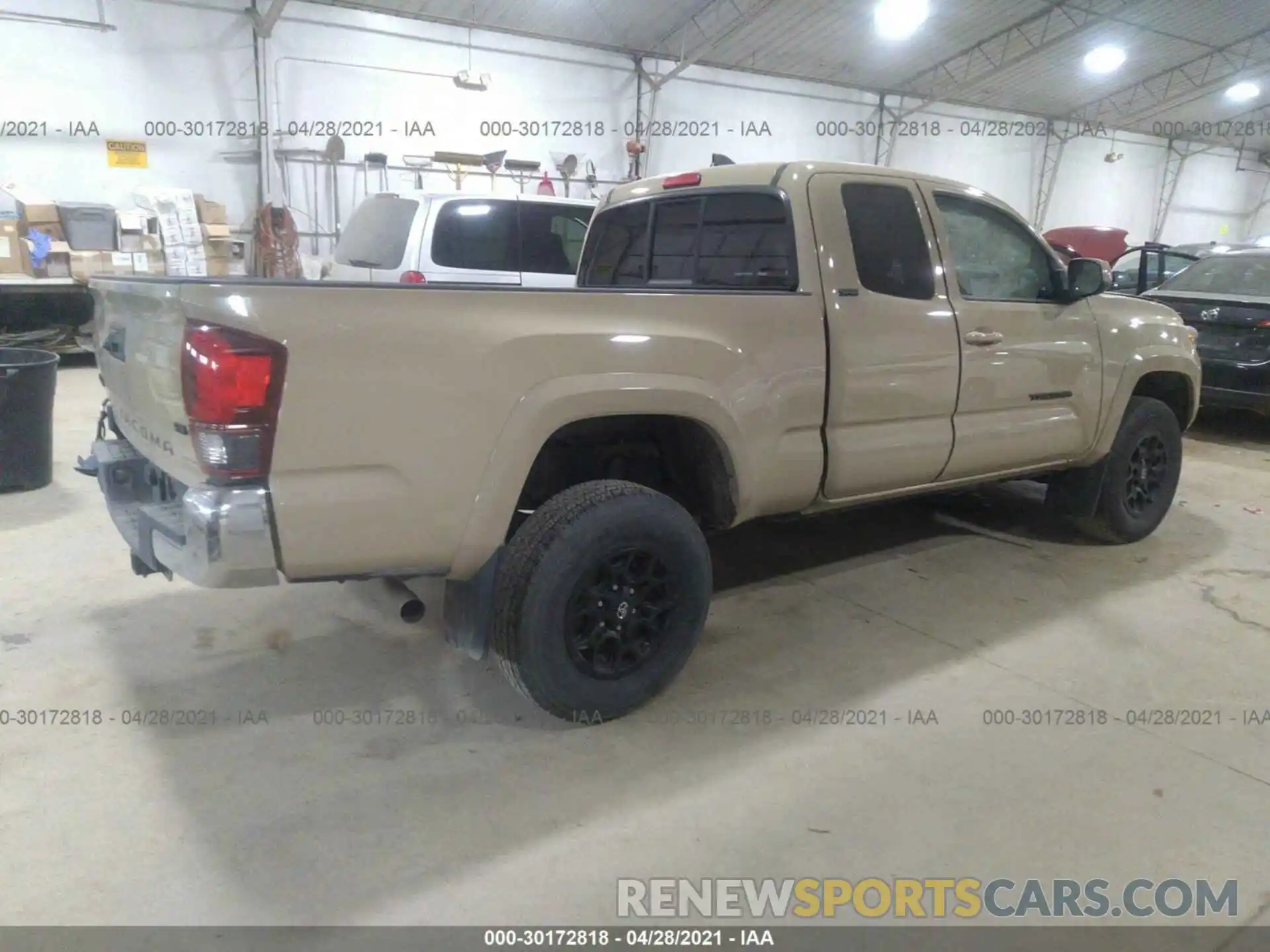 4 Photograph of a damaged car 5TFSZ5AN6KX176972 TOYOTA TACOMA 4WD 2019