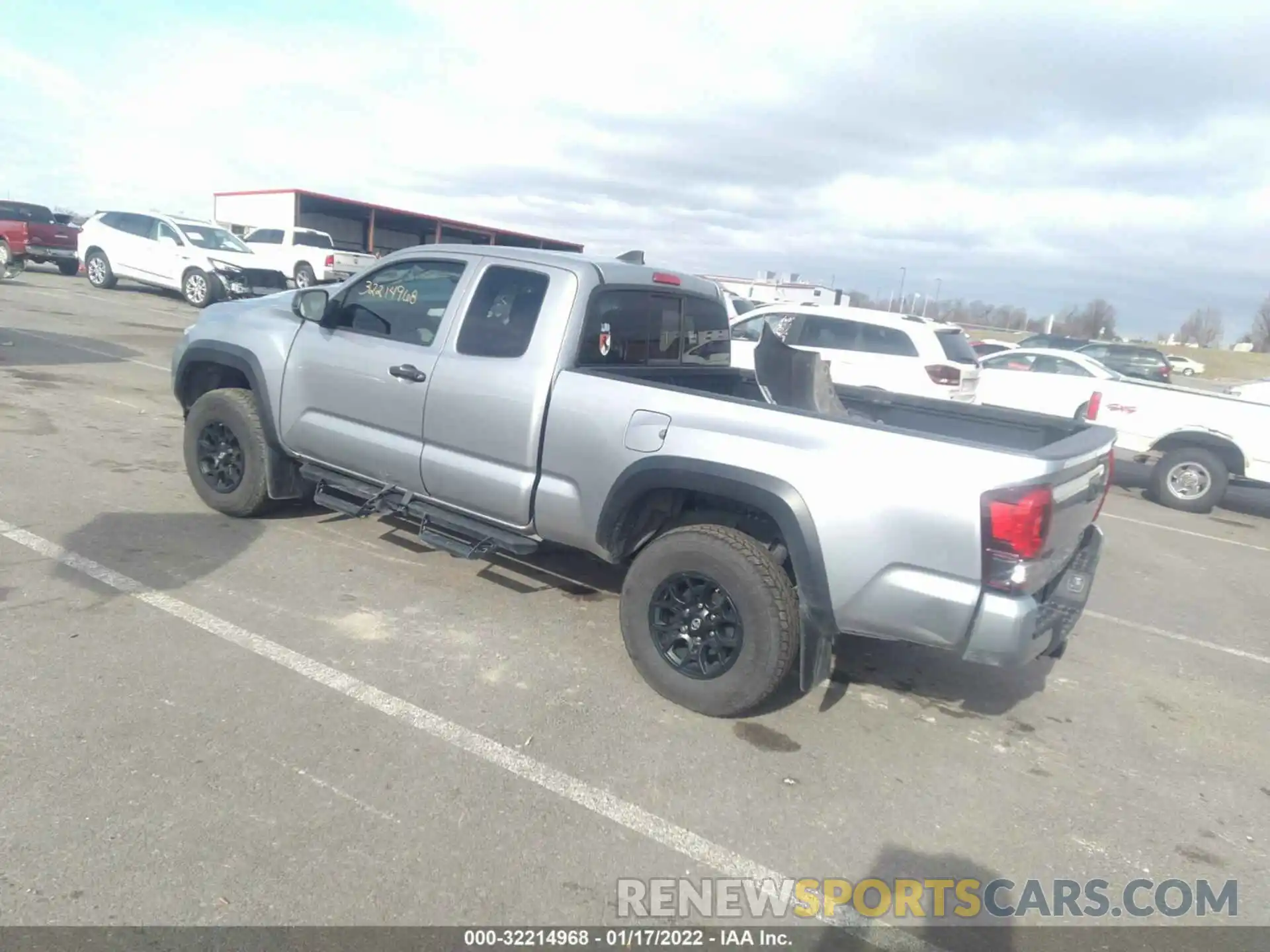 3 Photograph of a damaged car 5TFSZ5AN7KX171330 TOYOTA TACOMA 4WD 2019