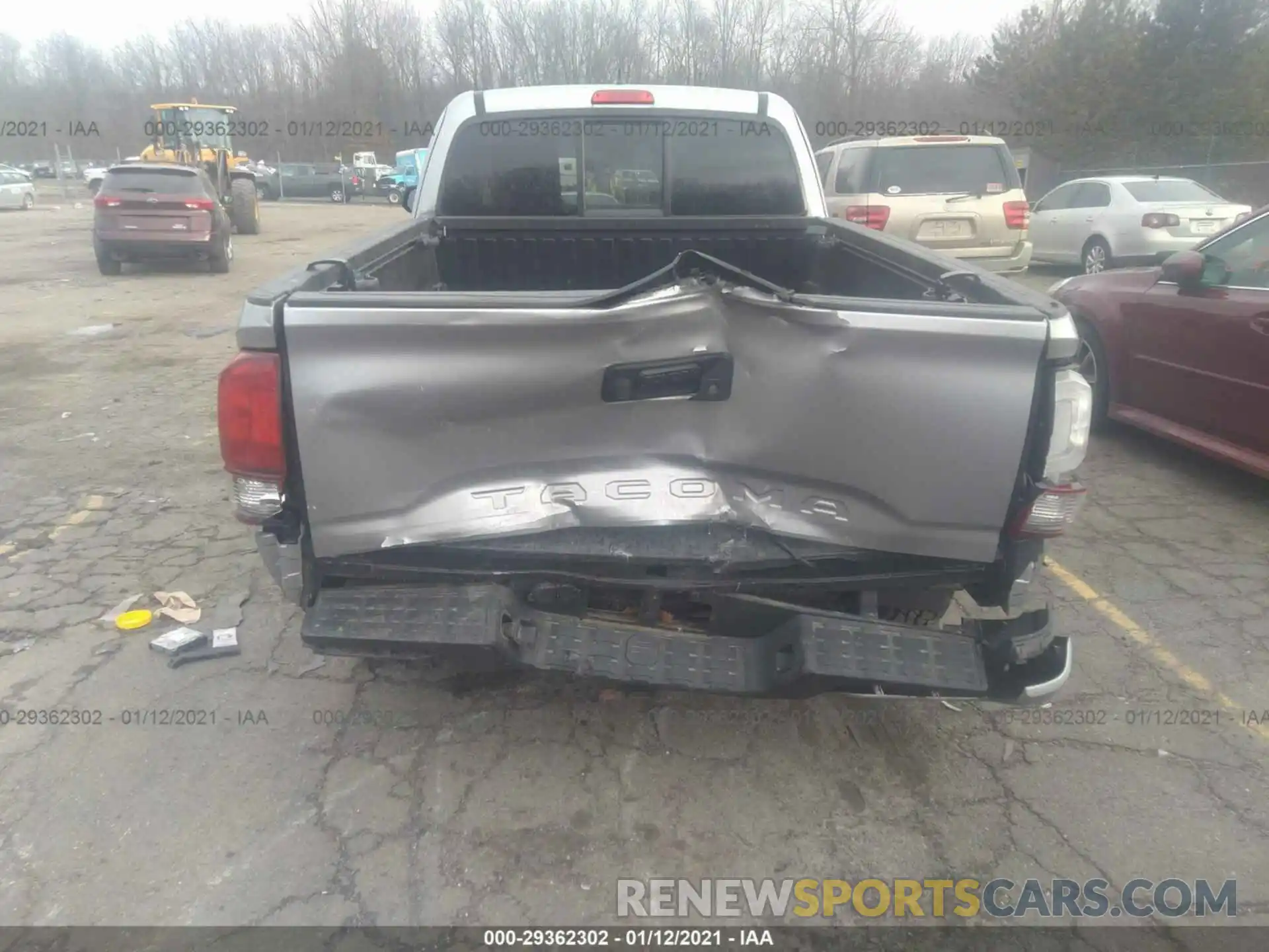 6 Photograph of a damaged car 5TFSZ5AN9KX167103 TOYOTA TACOMA 4WD 2019