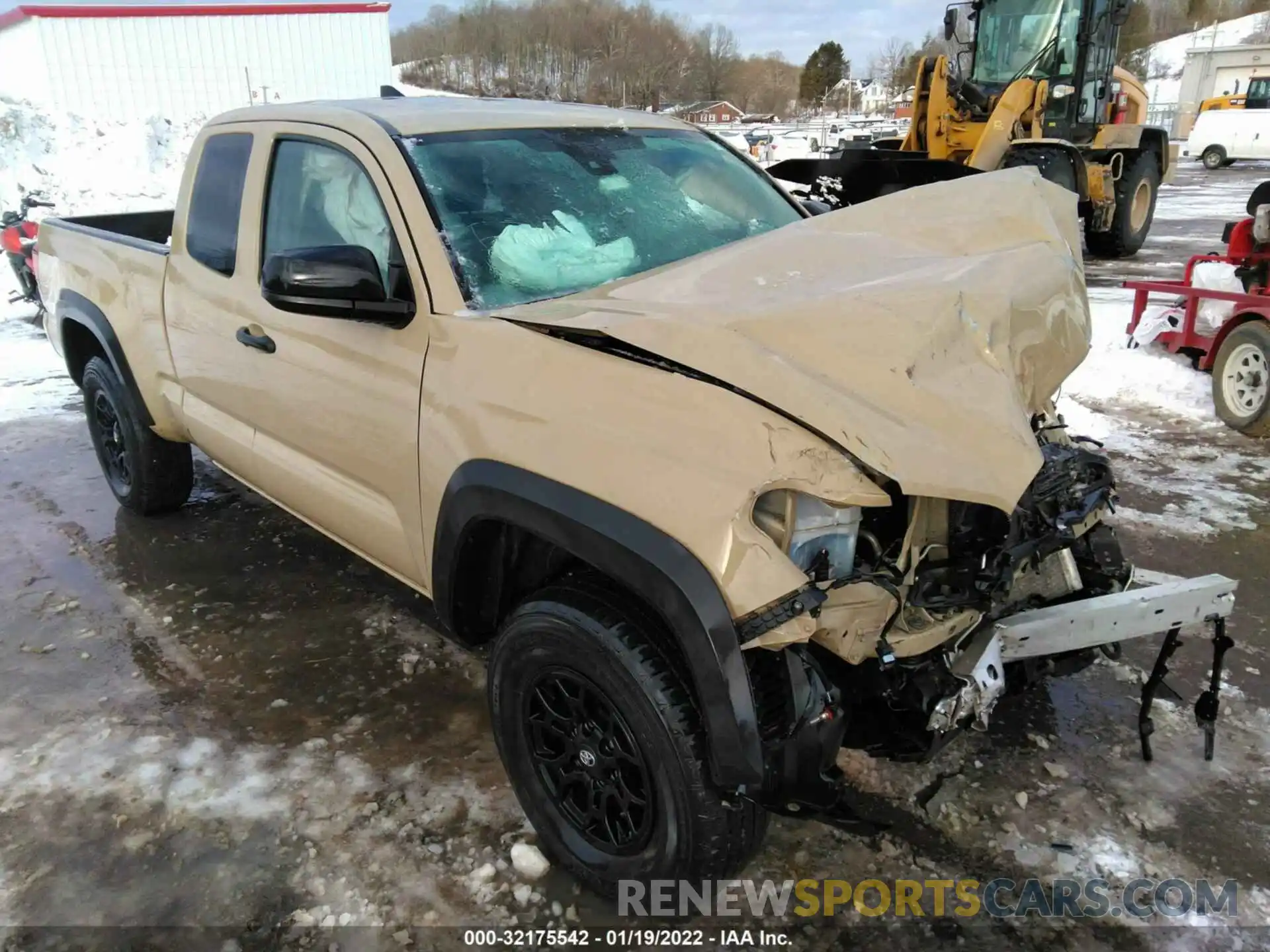 1 Фотография поврежденного автомобиля 5TFSZ5ANXKX189238 TOYOTA TACOMA 4WD 2019