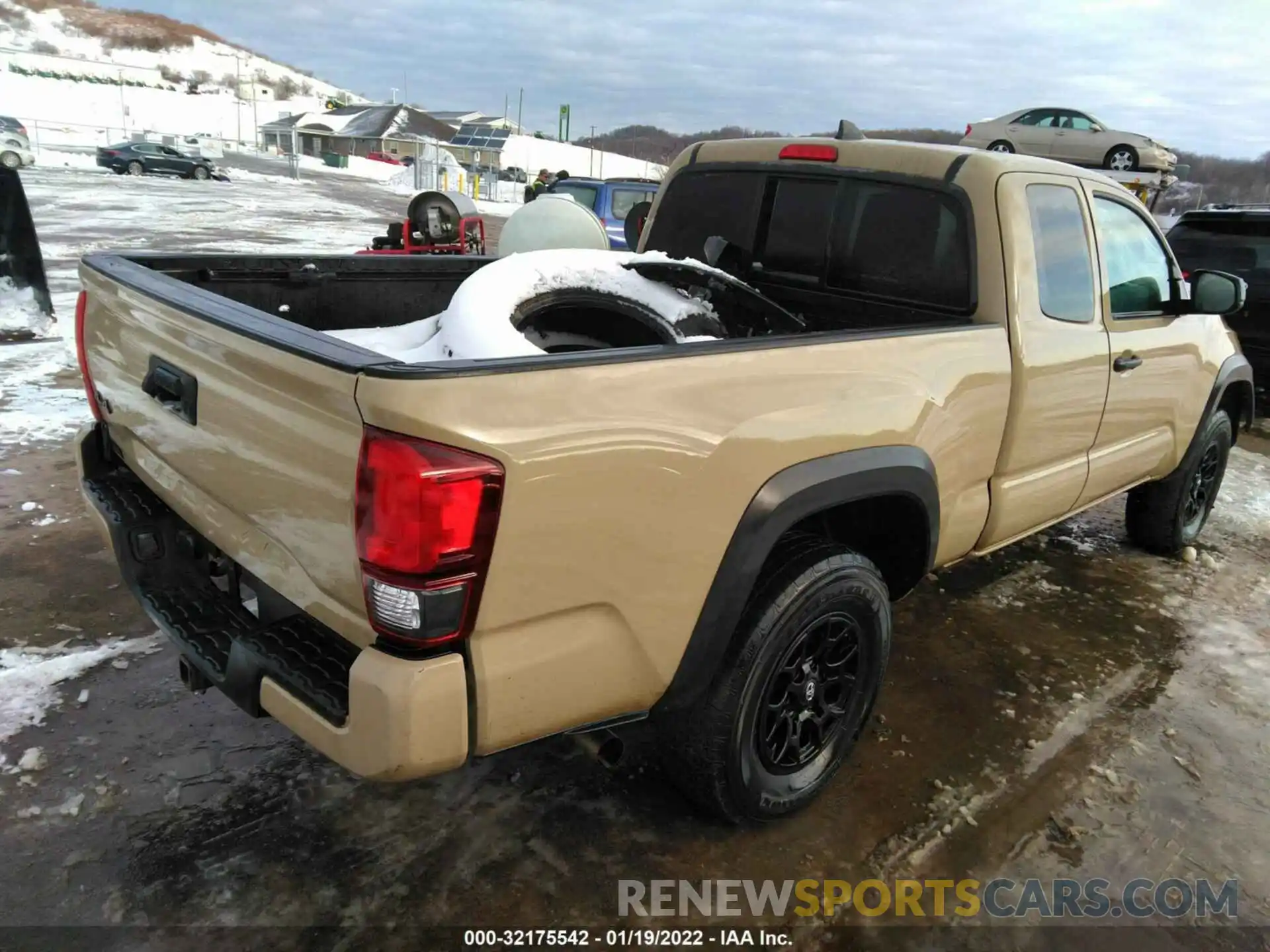 4 Фотография поврежденного автомобиля 5TFSZ5ANXKX189238 TOYOTA TACOMA 4WD 2019