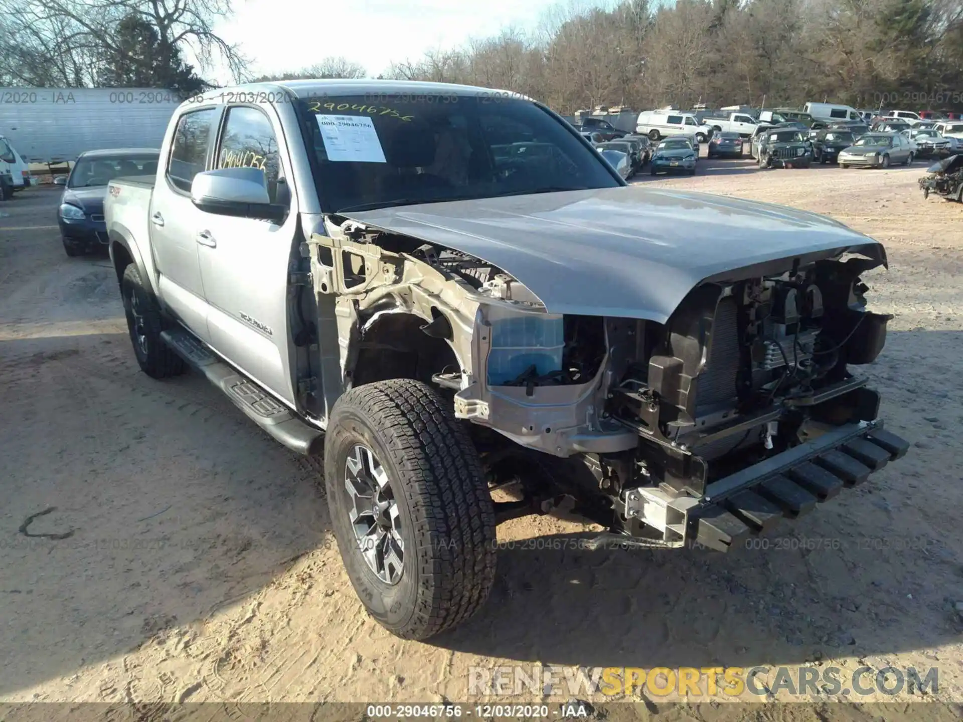 6 Фотография поврежденного автомобиля 3TMCZ5AN0LM292471 TOYOTA TACOMA 4WD 2020