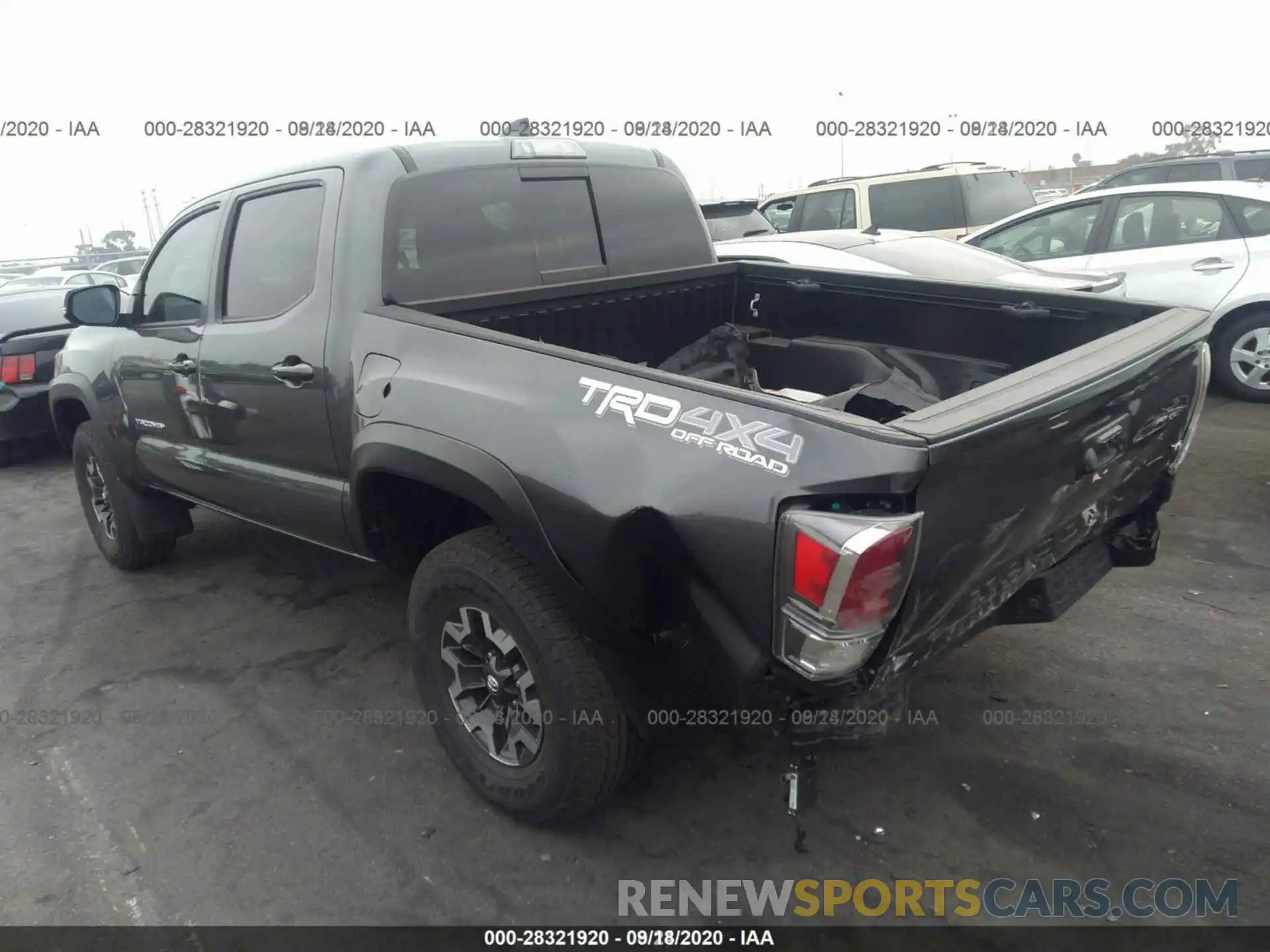 14 Фотография поврежденного автомобиля 3TMCZ5AN0LM314856 TOYOTA TACOMA 4WD 2020