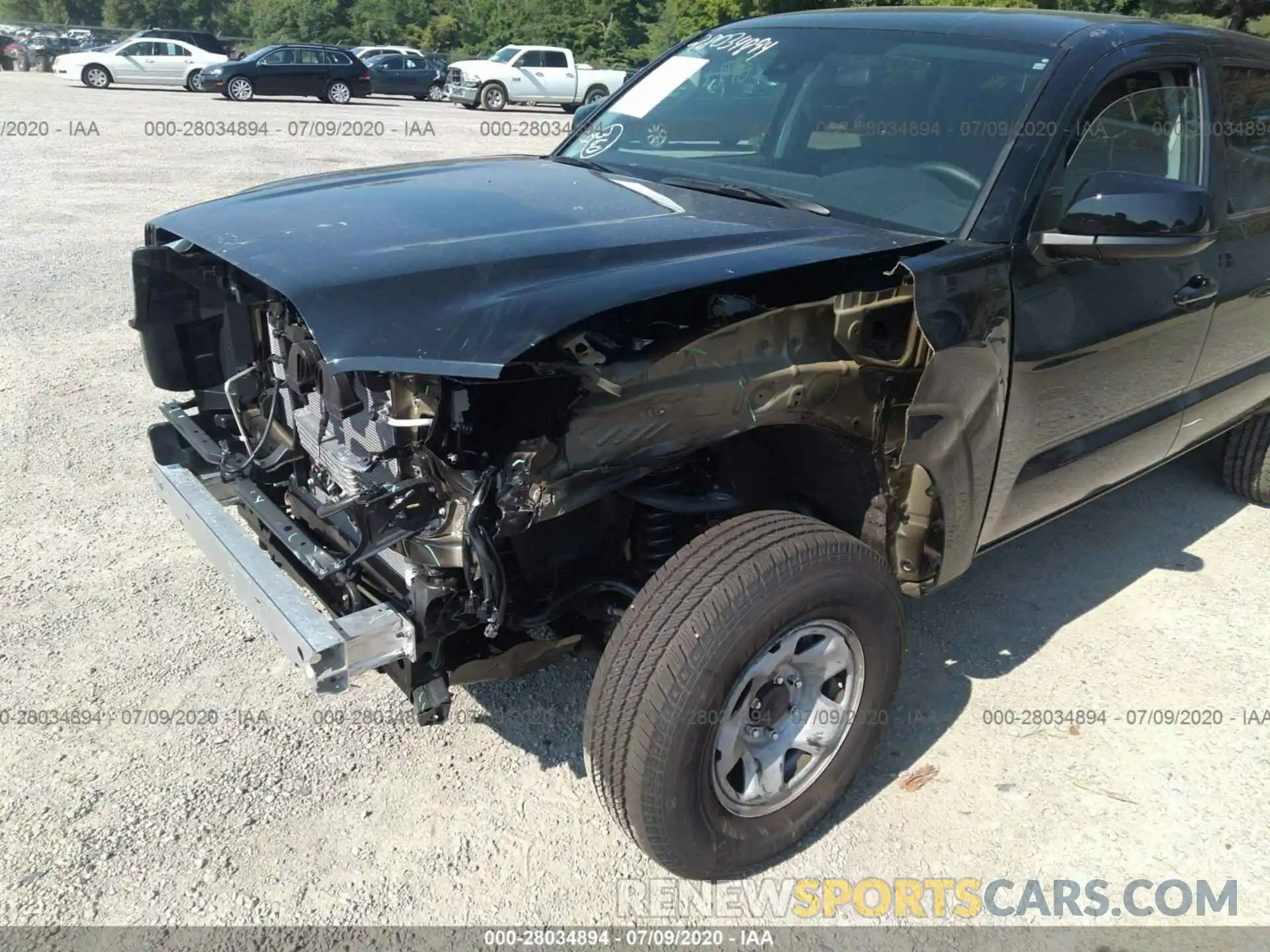 6 Photograph of a damaged car 3TMCZ5AN0LM331088 TOYOTA TACOMA 4WD 2020