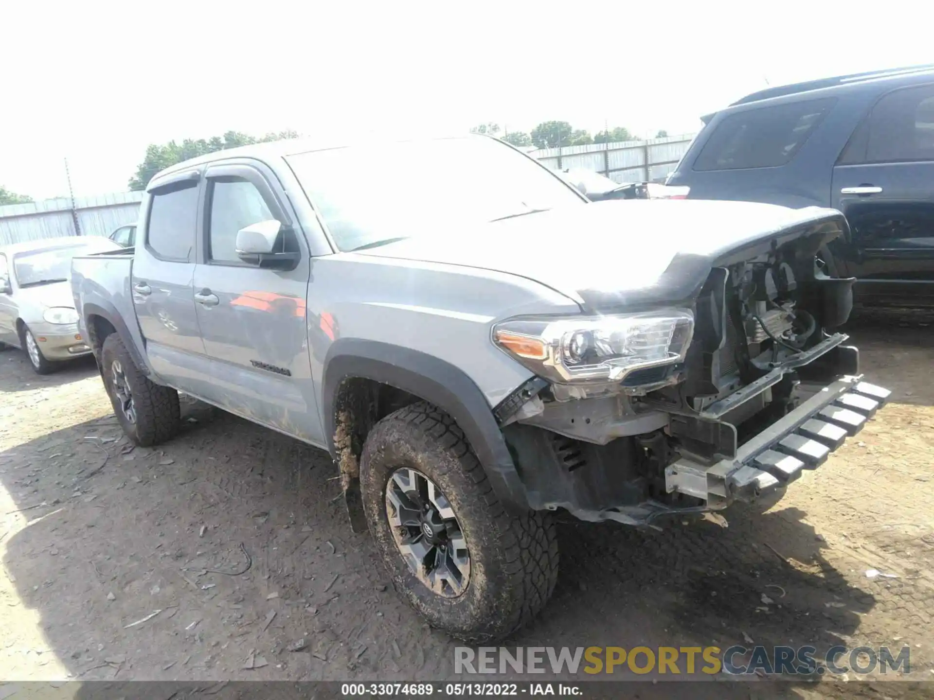 1 Photograph of a damaged car 3TMCZ5AN1LM292172 TOYOTA TACOMA 4WD 2020