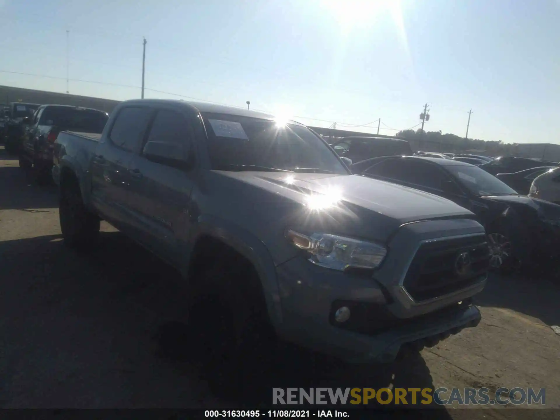 1 Photograph of a damaged car 3TMCZ5AN1LM294410 TOYOTA TACOMA 4WD 2020