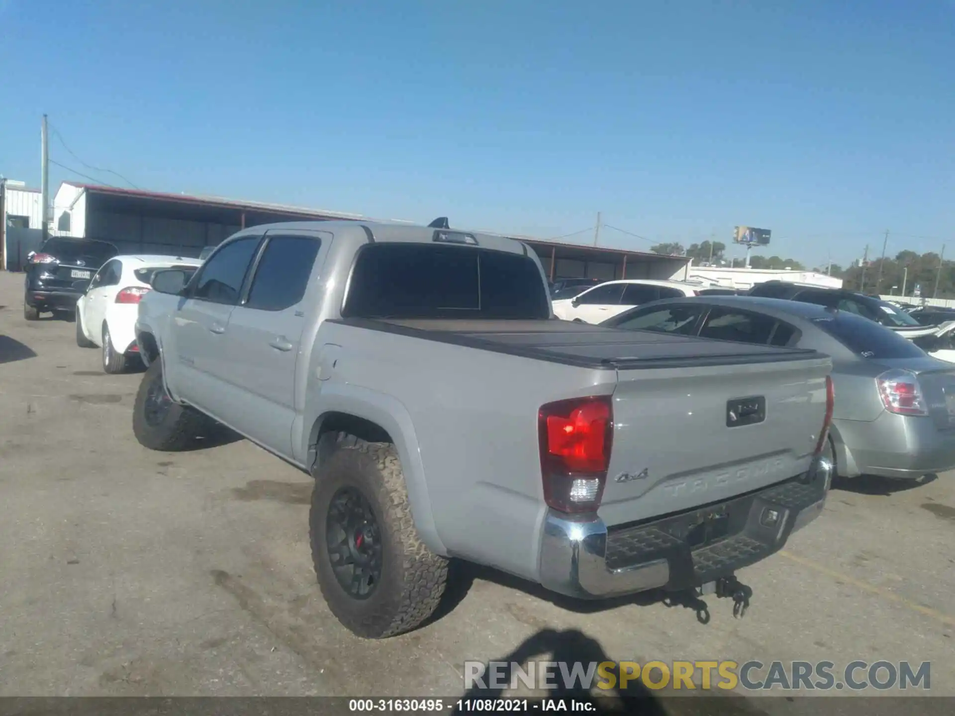 3 Photograph of a damaged car 3TMCZ5AN1LM294410 TOYOTA TACOMA 4WD 2020