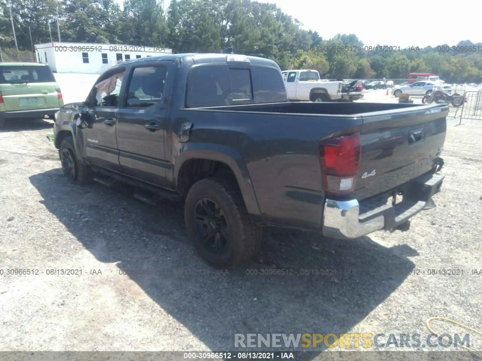 3 Photograph of a damaged car 3TMCZ5AN1LM299008 TOYOTA TACOMA 4WD 2020