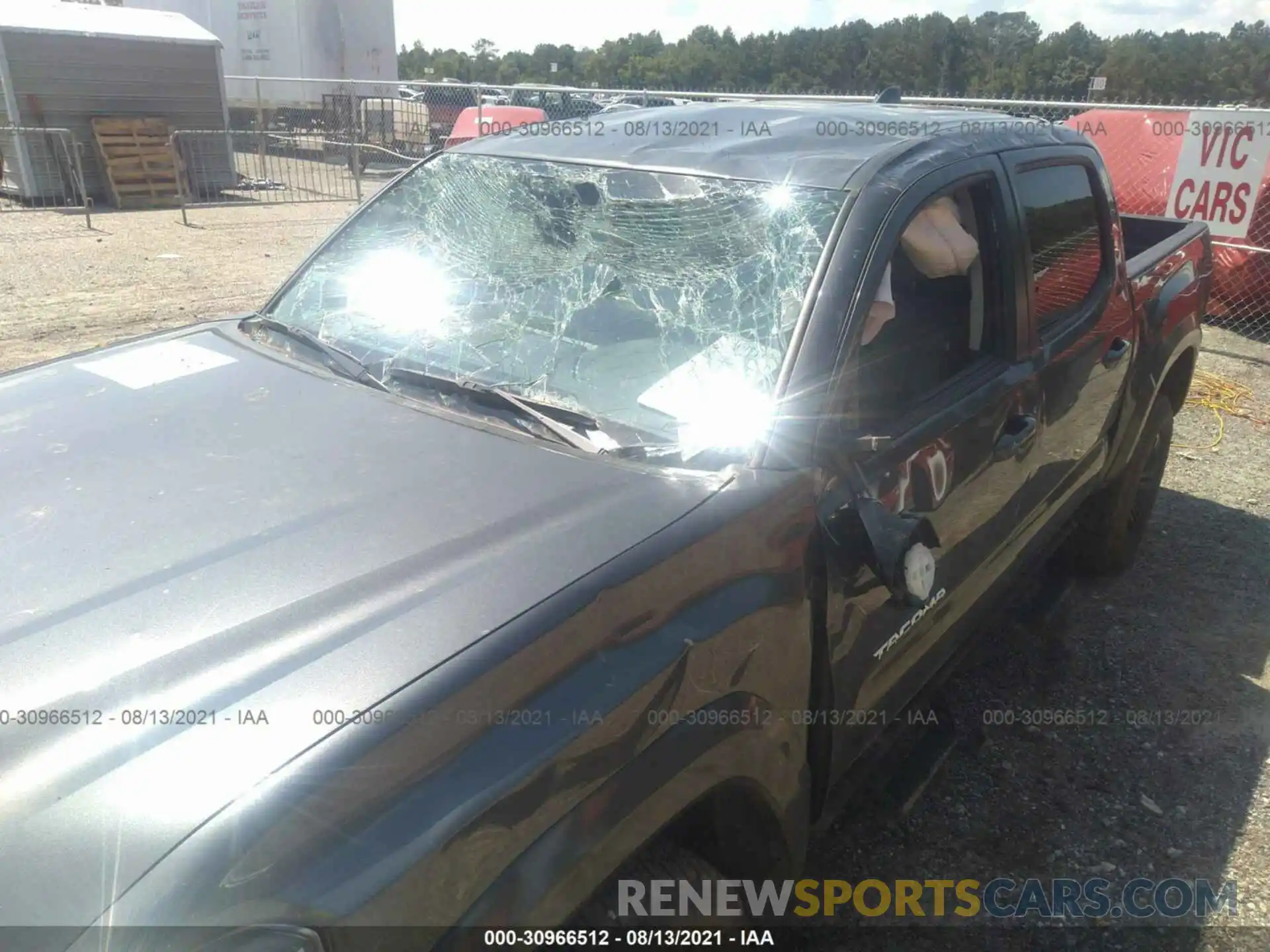 6 Photograph of a damaged car 3TMCZ5AN1LM299008 TOYOTA TACOMA 4WD 2020