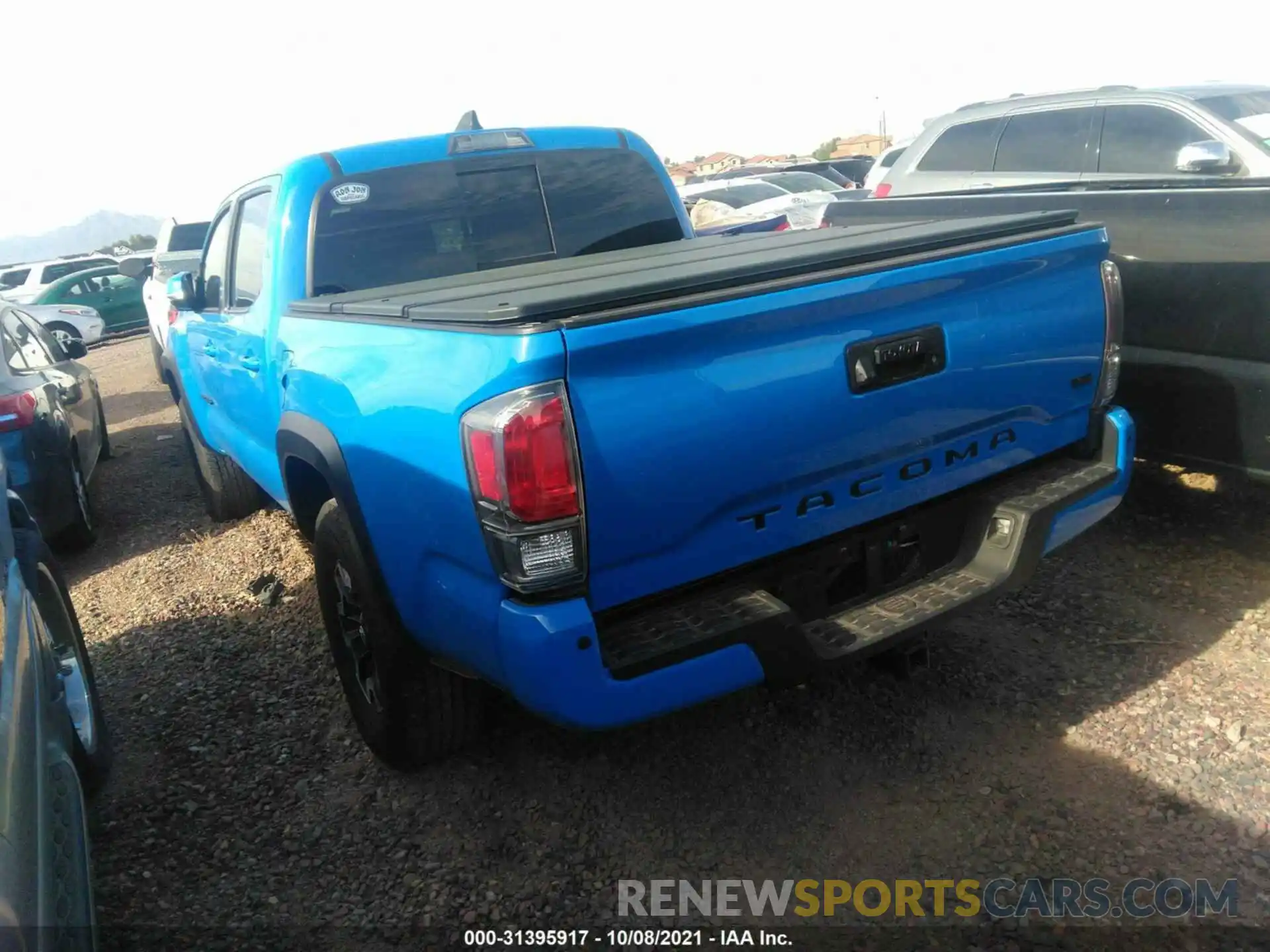 3 Photograph of a damaged car 3TMCZ5AN1LM304529 TOYOTA TACOMA 4WD 2020