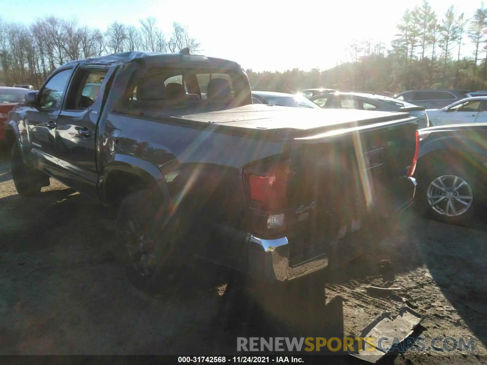 3 Photograph of a damaged car 3TMCZ5AN1LM306765 TOYOTA TACOMA 4WD 2020