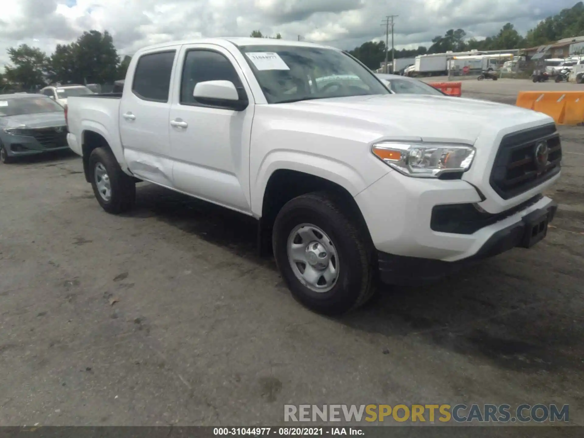 1 Photograph of a damaged car 3TMCZ5AN1LM312288 TOYOTA TACOMA 4WD 2020