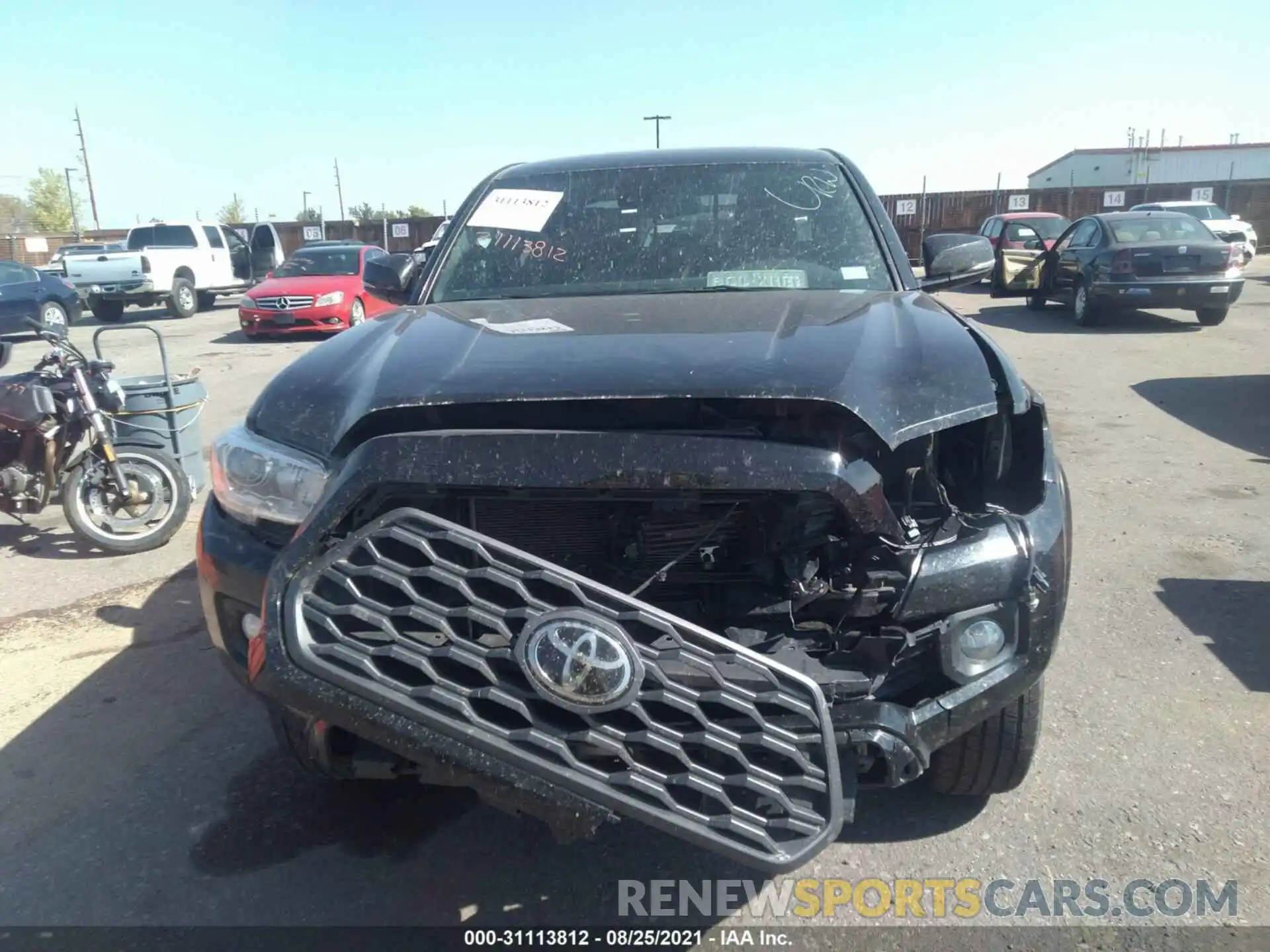 6 Photograph of a damaged car 3TMCZ5AN1LM314252 TOYOTA TACOMA 4WD 2020