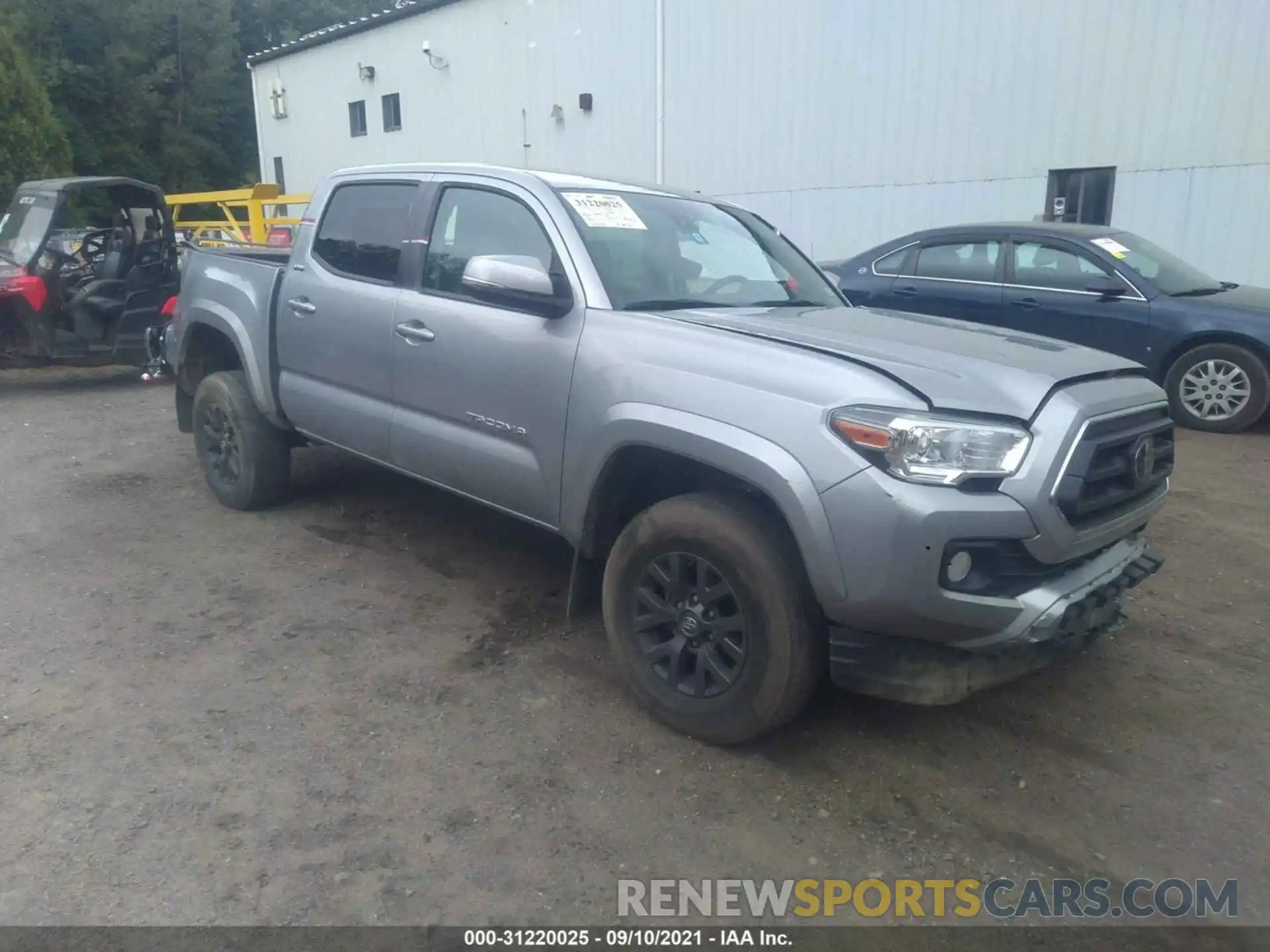 1 Photograph of a damaged car 3TMCZ5AN1LM320617 TOYOTA TACOMA 4WD 2020