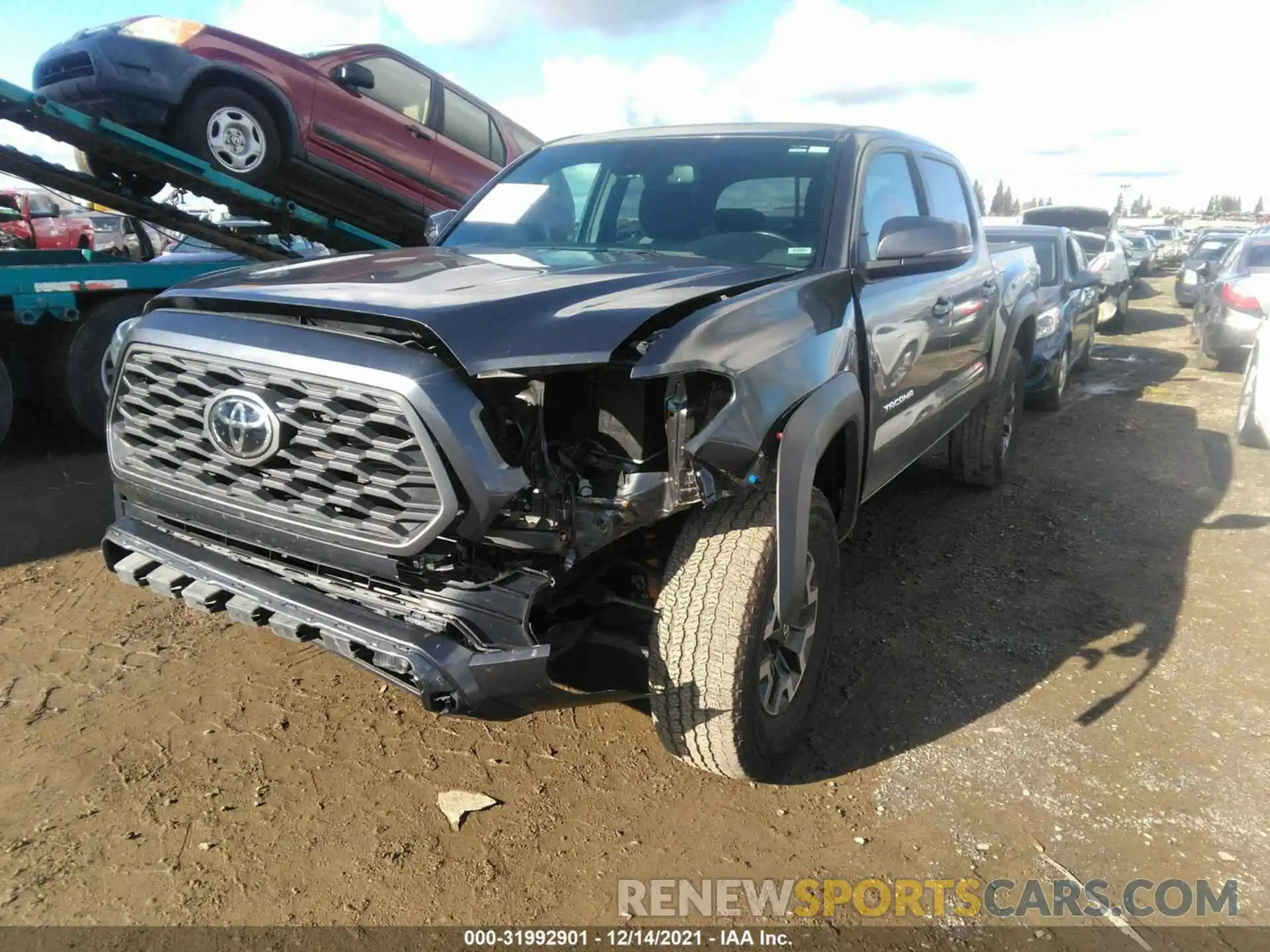 6 Фотография поврежденного автомобиля 3TMCZ5AN1LM331813 TOYOTA TACOMA 4WD 2020