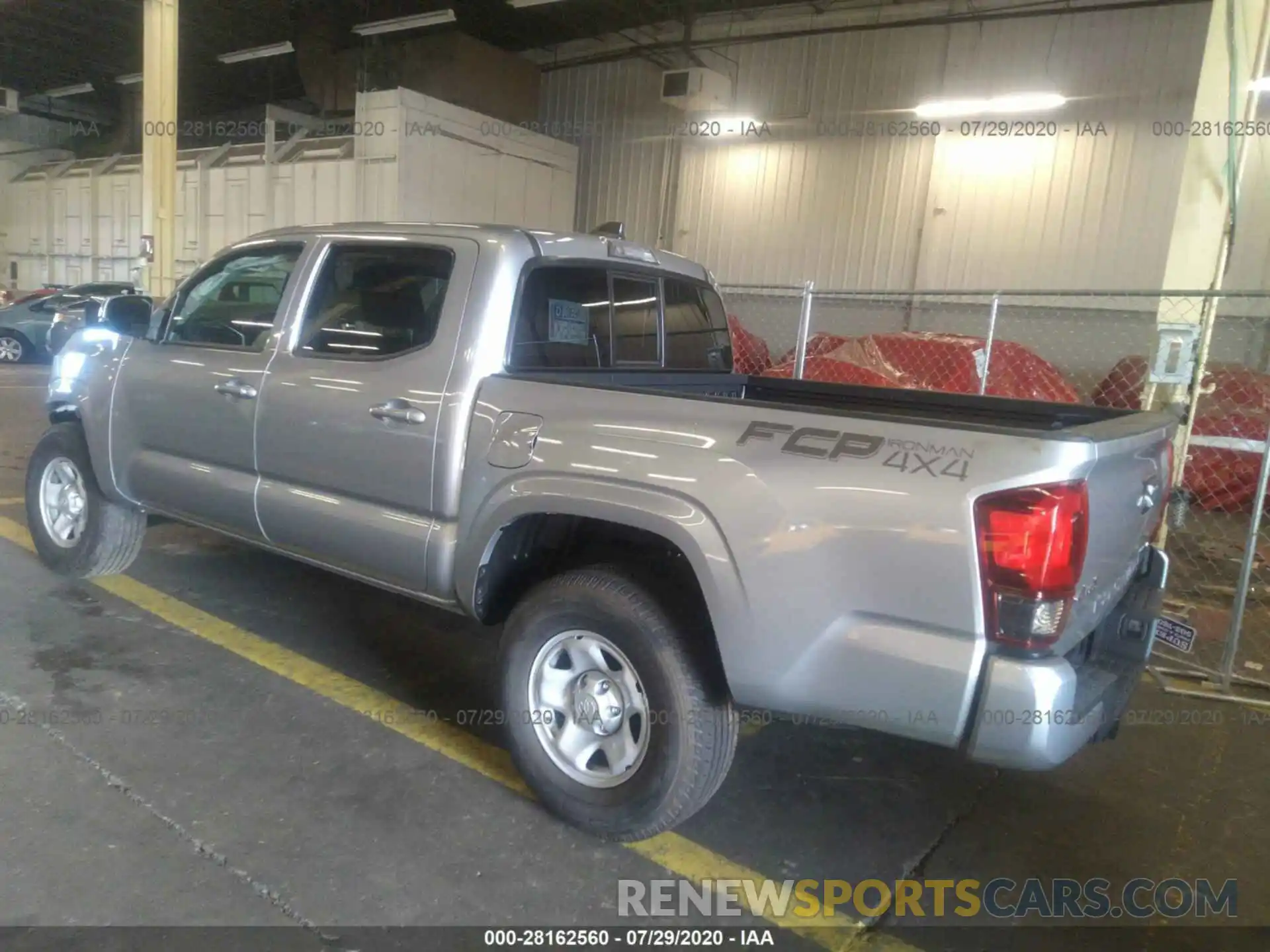 3 Photograph of a damaged car 3TMCZ5AN1LM343184 TOYOTA TACOMA 4WD 2020