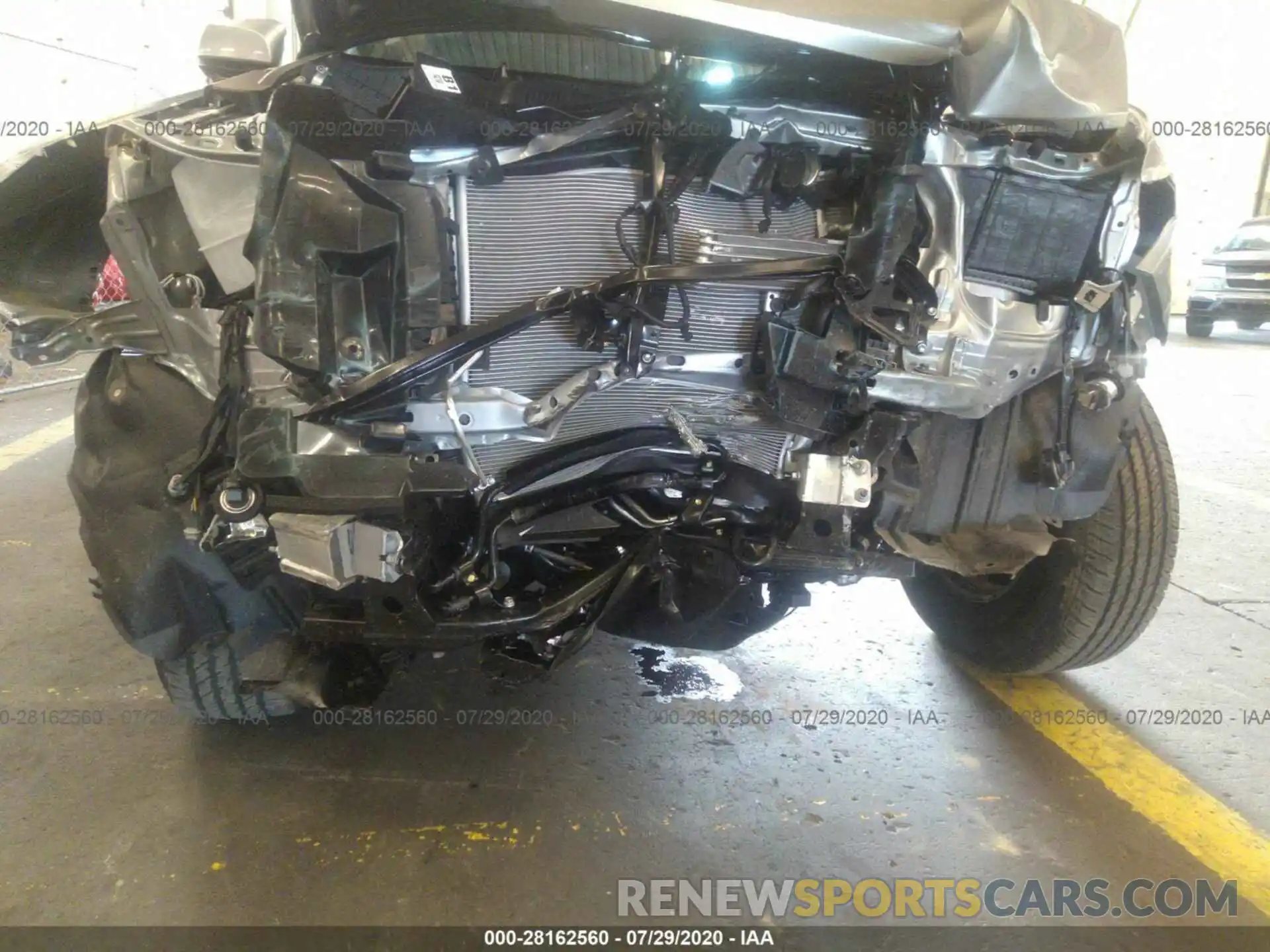 6 Photograph of a damaged car 3TMCZ5AN1LM343184 TOYOTA TACOMA 4WD 2020