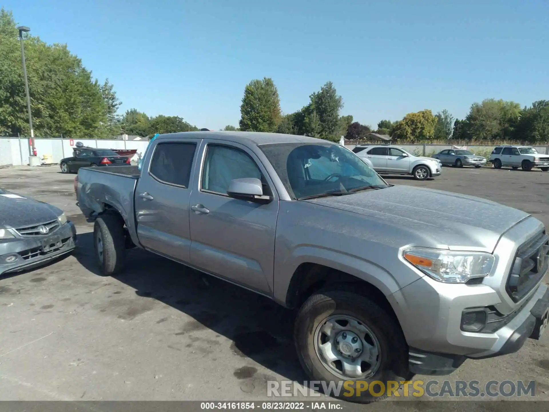 1 Photograph of a damaged car 3TMCZ5AN1LM343203 TOYOTA TACOMA 4WD 2020