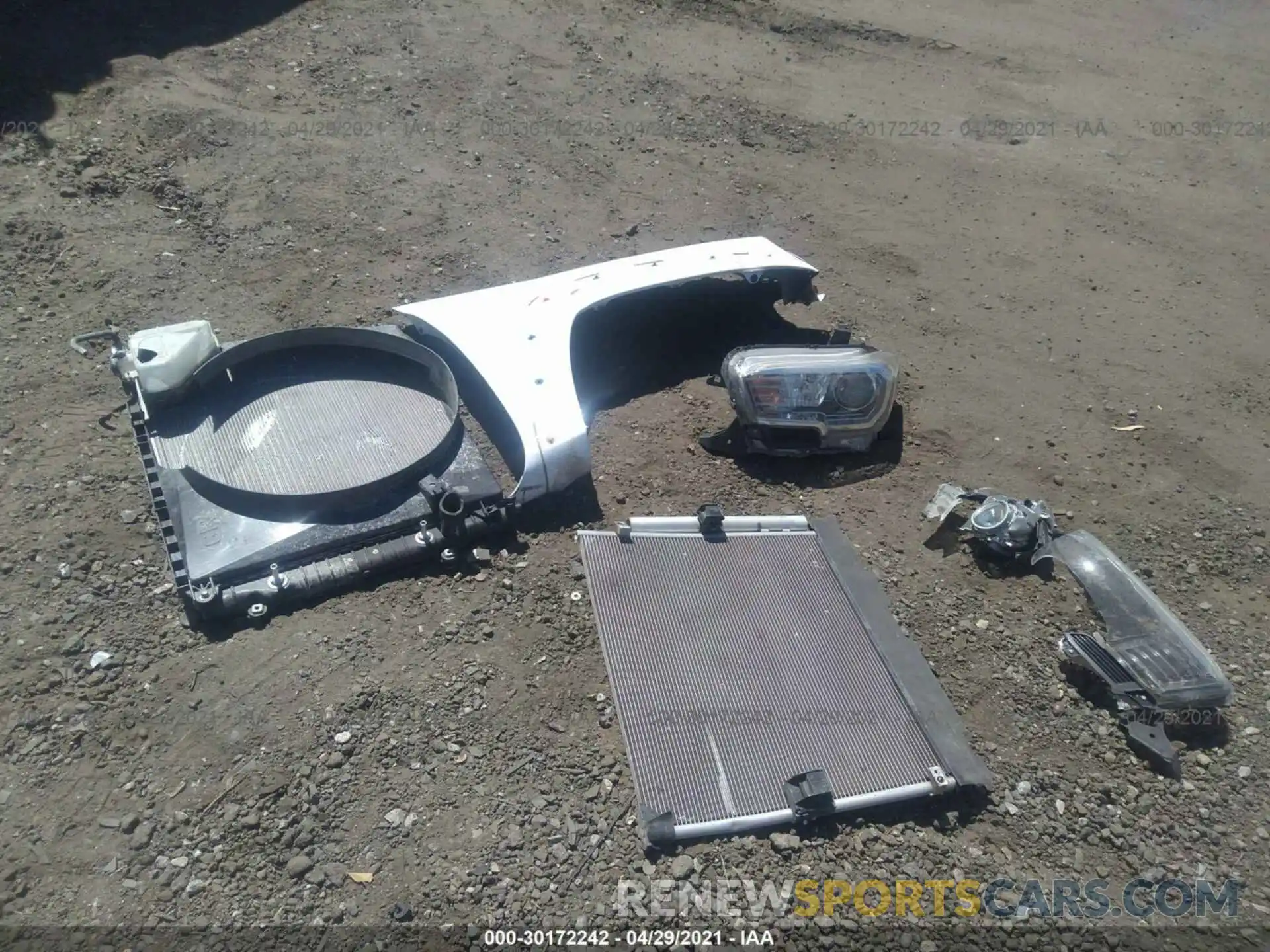 12 Photograph of a damaged car 3TMCZ5AN1LM352905 TOYOTA TACOMA 4WD 2020