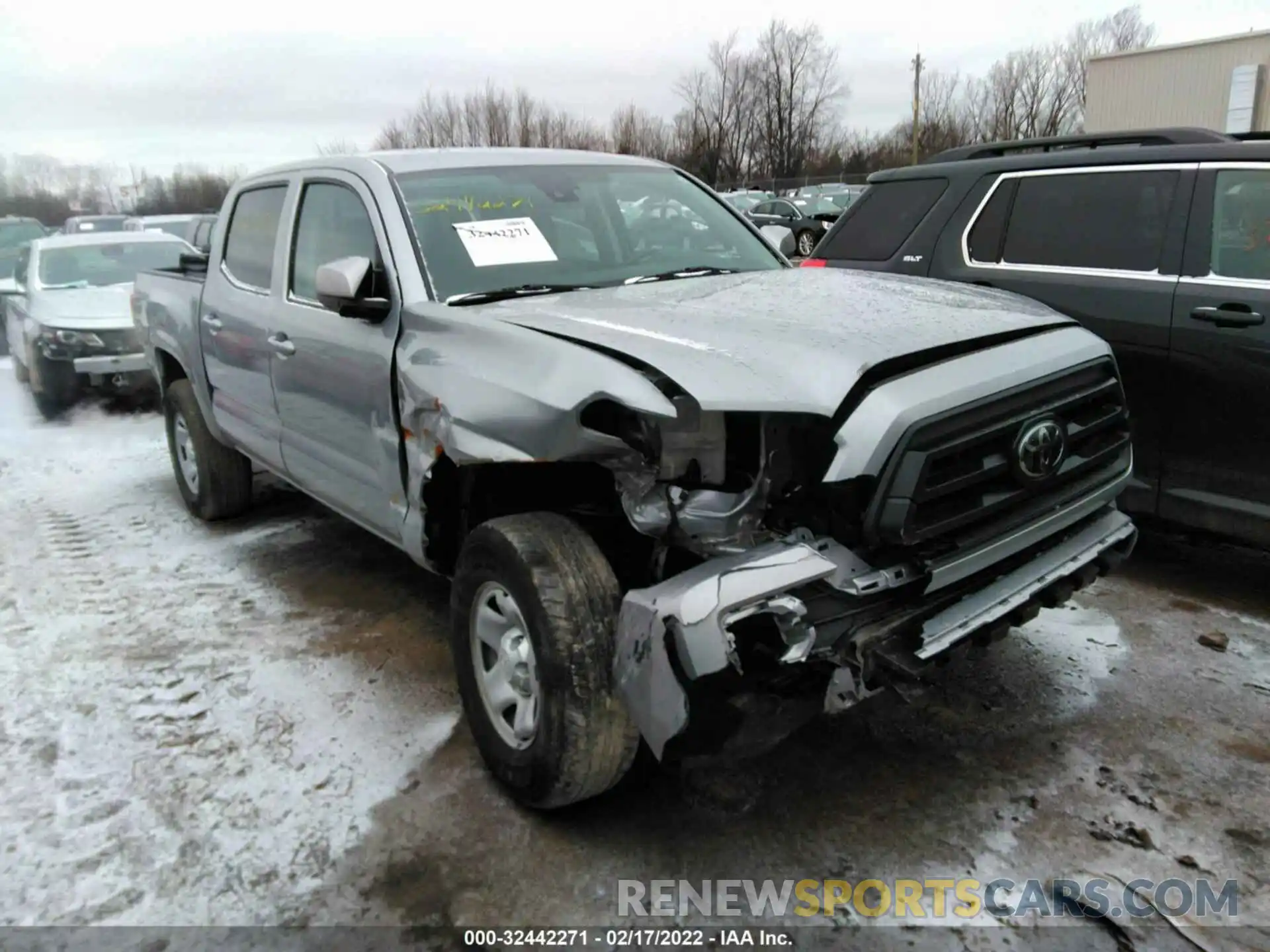 1 Photograph of a damaged car 3TMCZ5AN2LM292584 TOYOTA TACOMA 4WD 2020