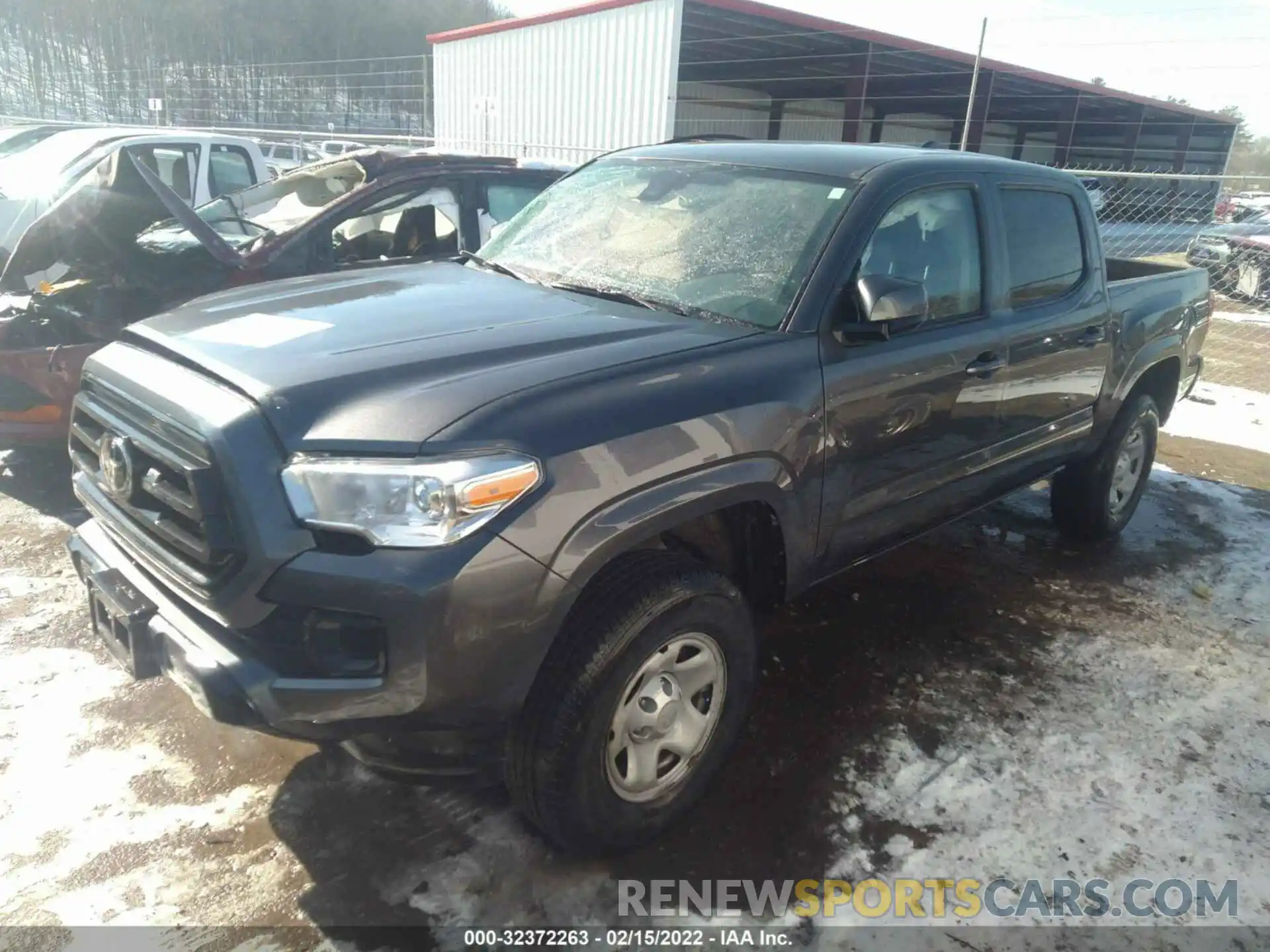 2 Photograph of a damaged car 3TMCZ5AN2LM294920 TOYOTA TACOMA 4WD 2020