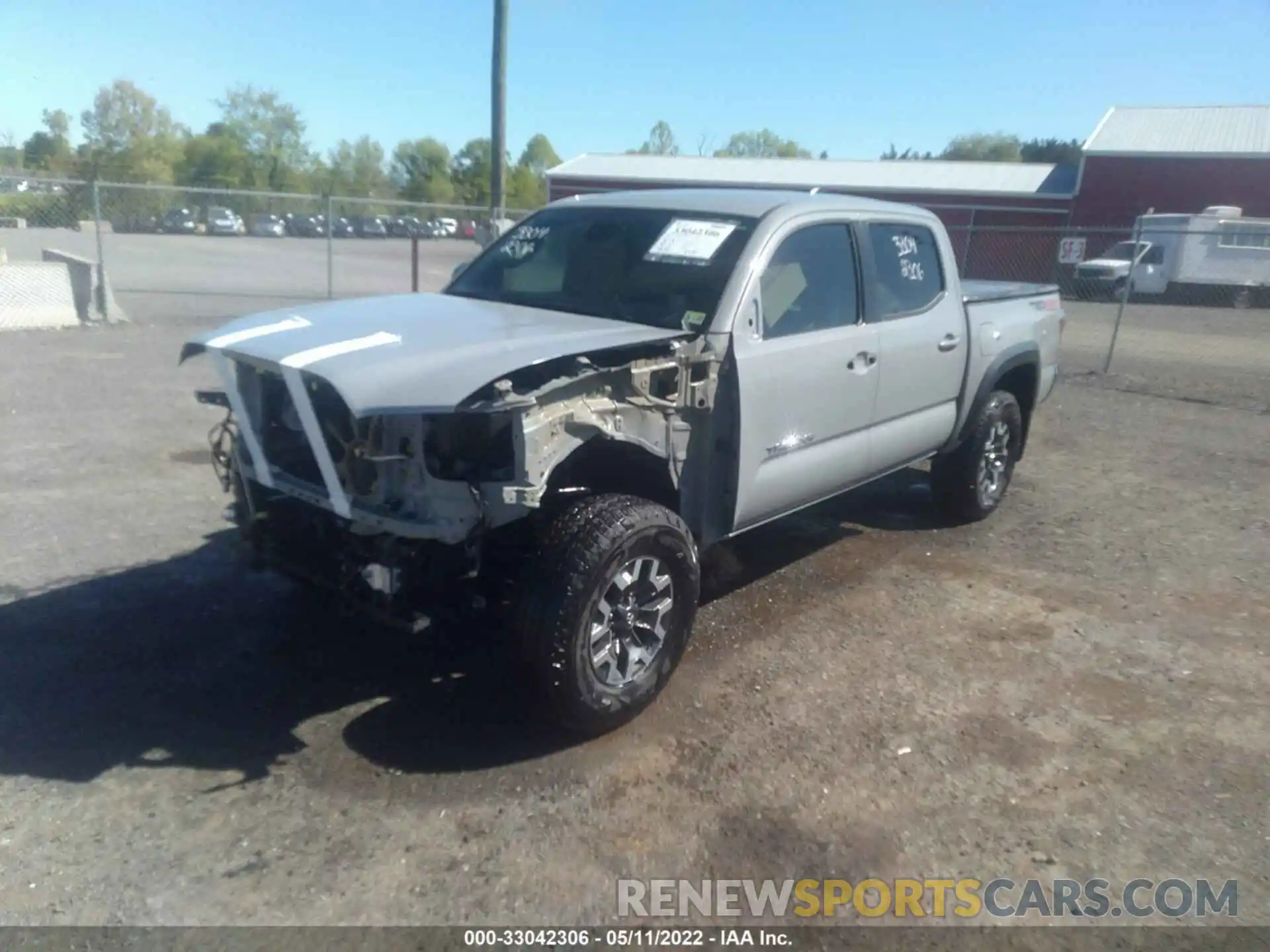 2 Photograph of a damaged car 3TMCZ5AN2LM298532 TOYOTA TACOMA 4WD 2020