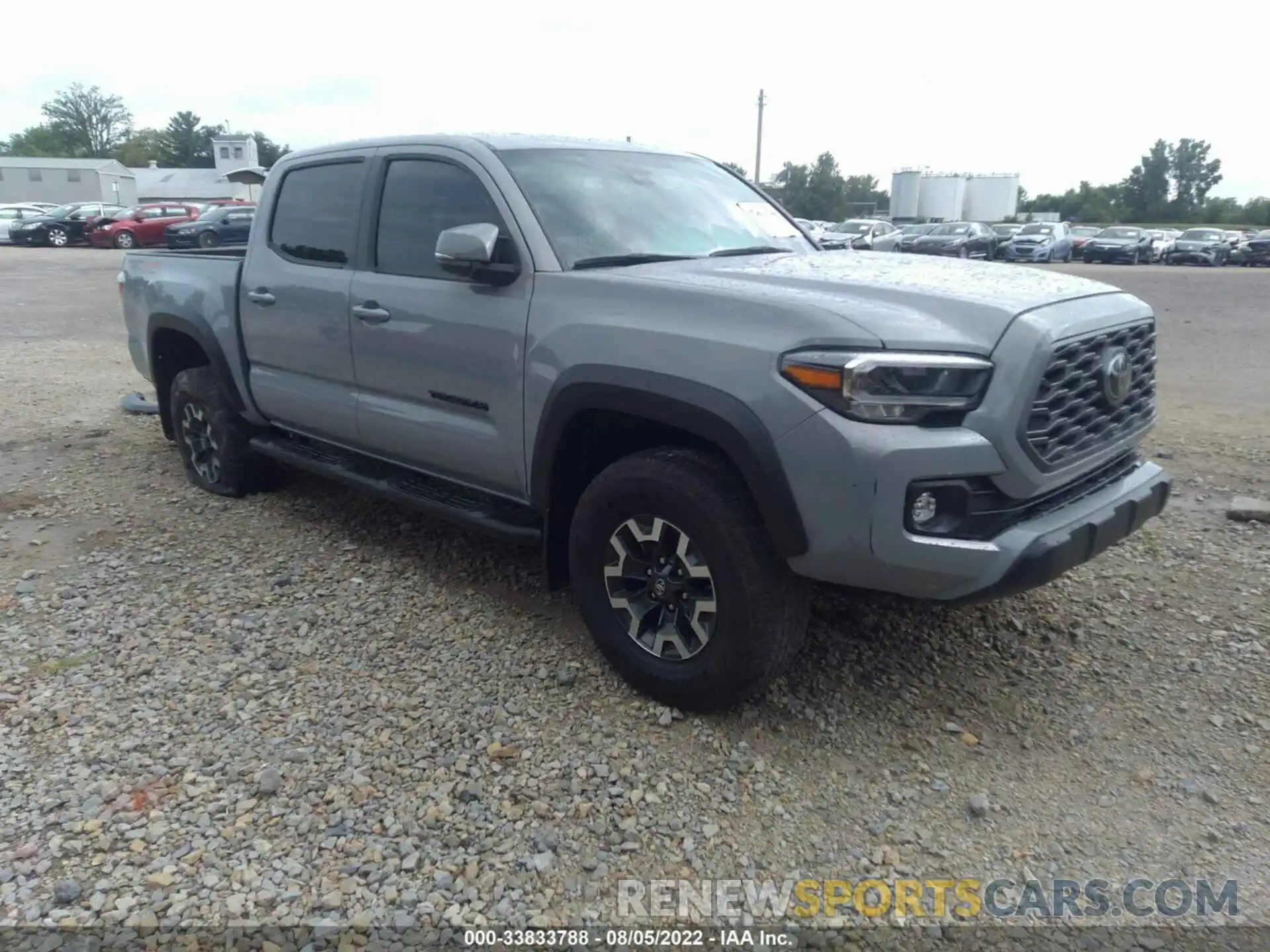 1 Photograph of a damaged car 3TMCZ5AN2LM323266 TOYOTA TACOMA 4WD 2020