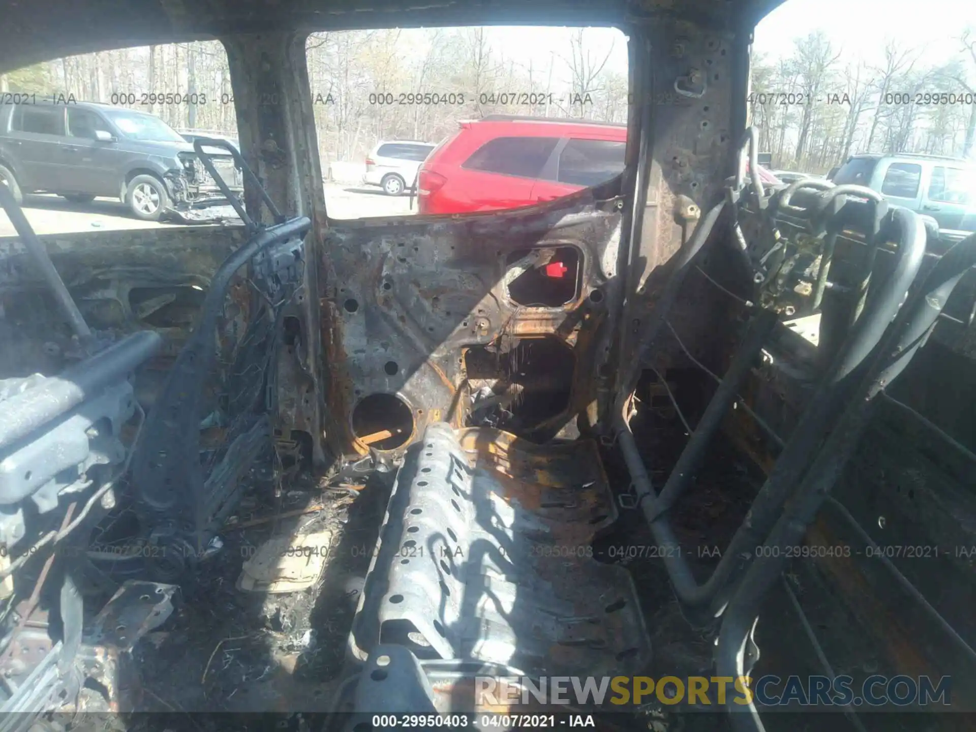 8 Photograph of a damaged car 3TMCZ5AN2LM342996 TOYOTA TACOMA 4WD 2020