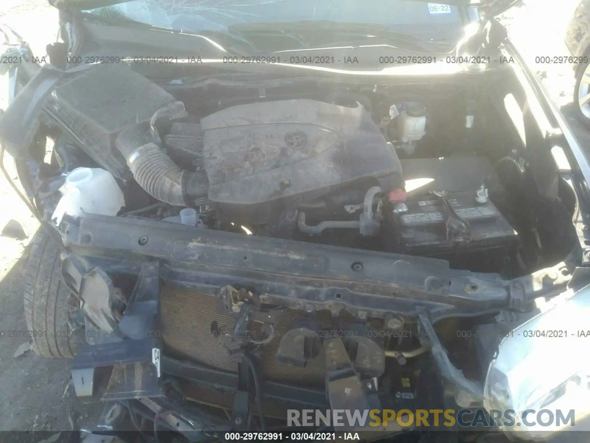 10 Photograph of a damaged car 3TMCZ5AN2LM344392 TOYOTA TACOMA 4WD 2020