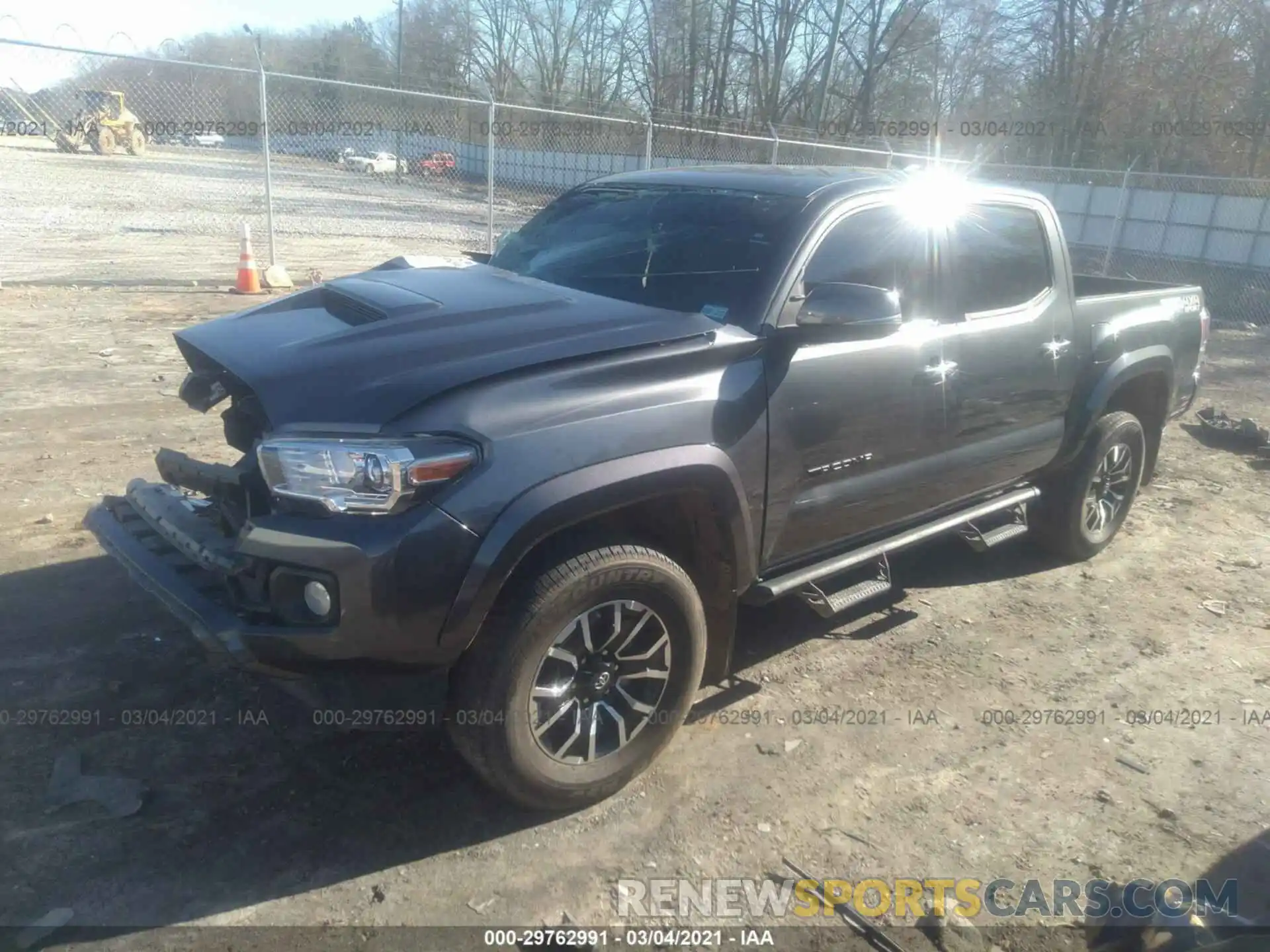 2 Photograph of a damaged car 3TMCZ5AN2LM344392 TOYOTA TACOMA 4WD 2020