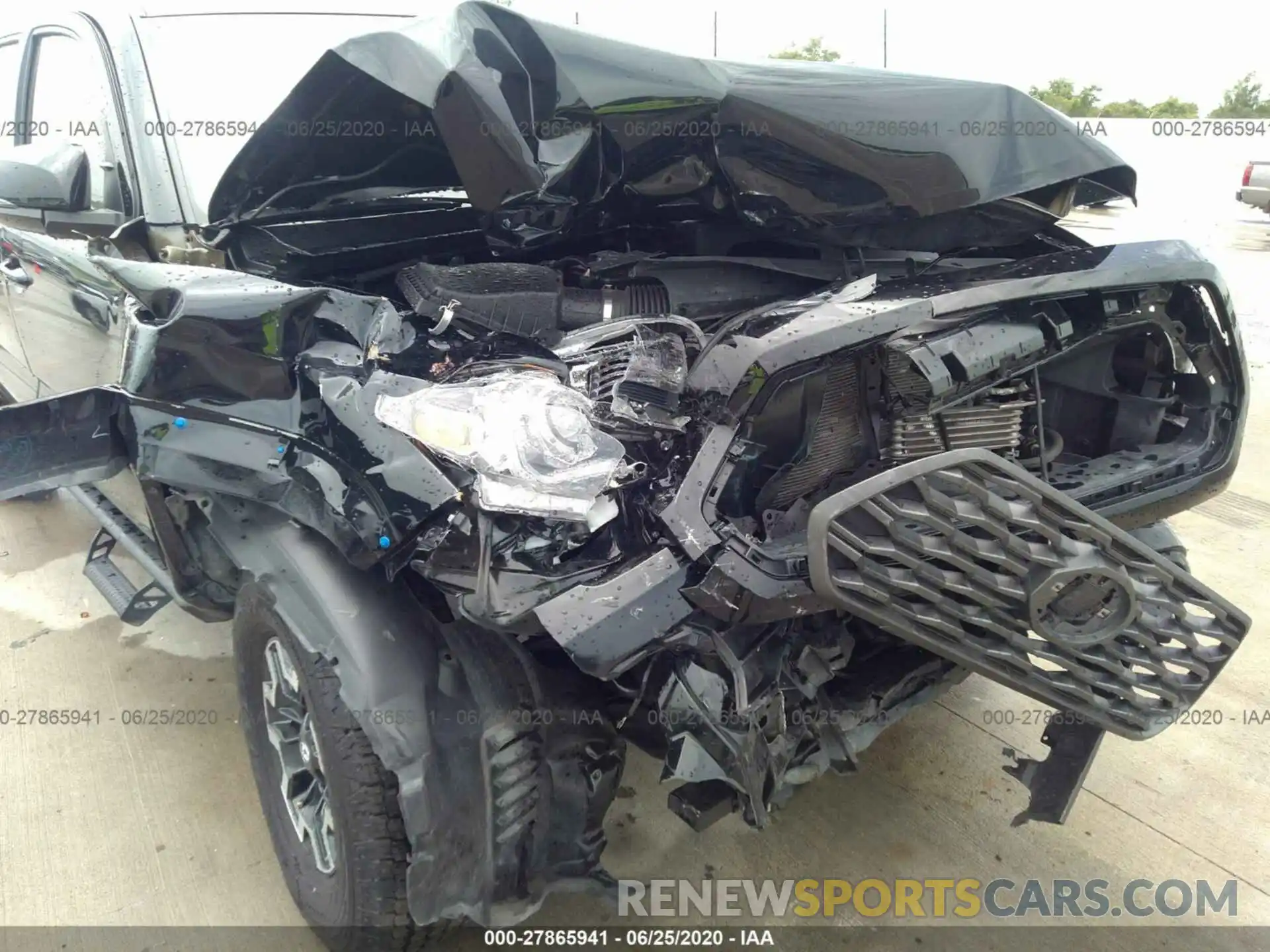 6 Photograph of a damaged car 3TMCZ5AN3LM293243 TOYOTA TACOMA 4WD 2020