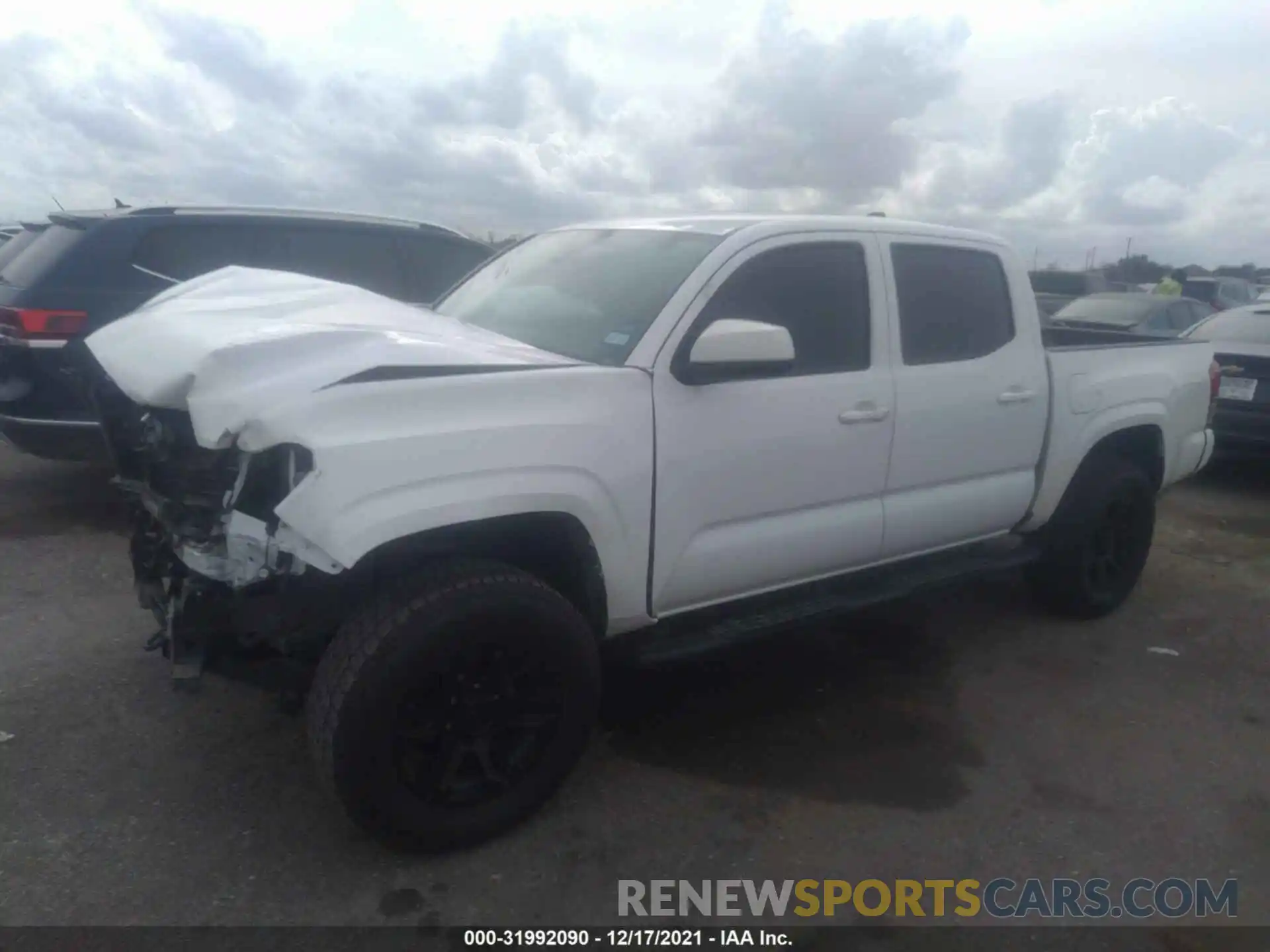 2 Photograph of a damaged car 3TMCZ5AN3LM304810 TOYOTA TACOMA 4WD 2020