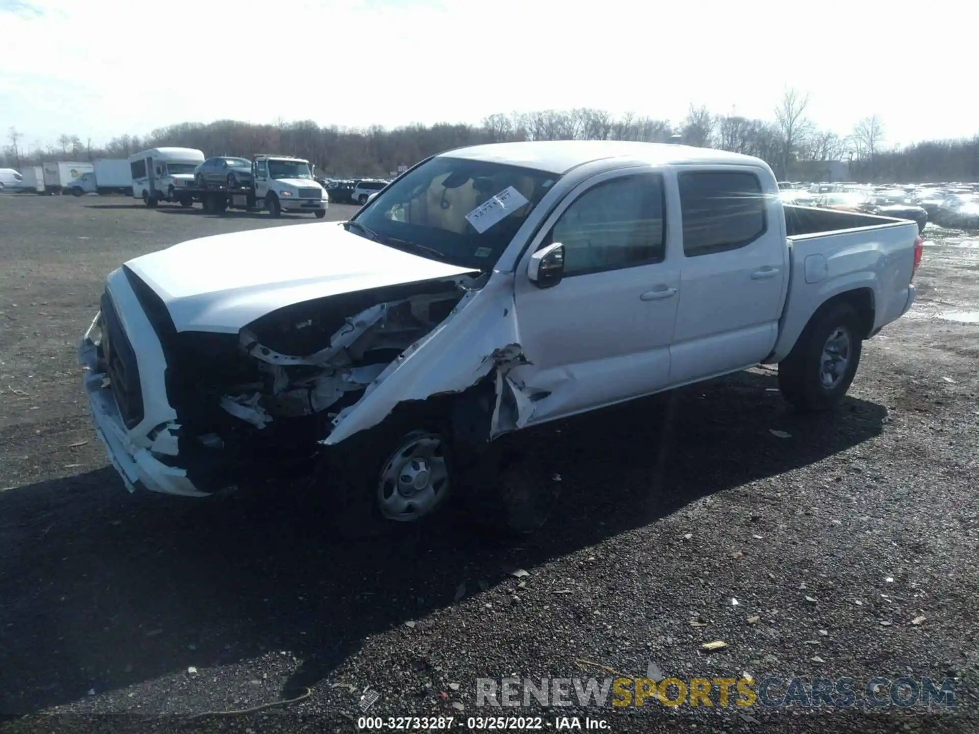 2 Photograph of a damaged car 3TMCZ5AN3LM312146 TOYOTA TACOMA 4WD 2020