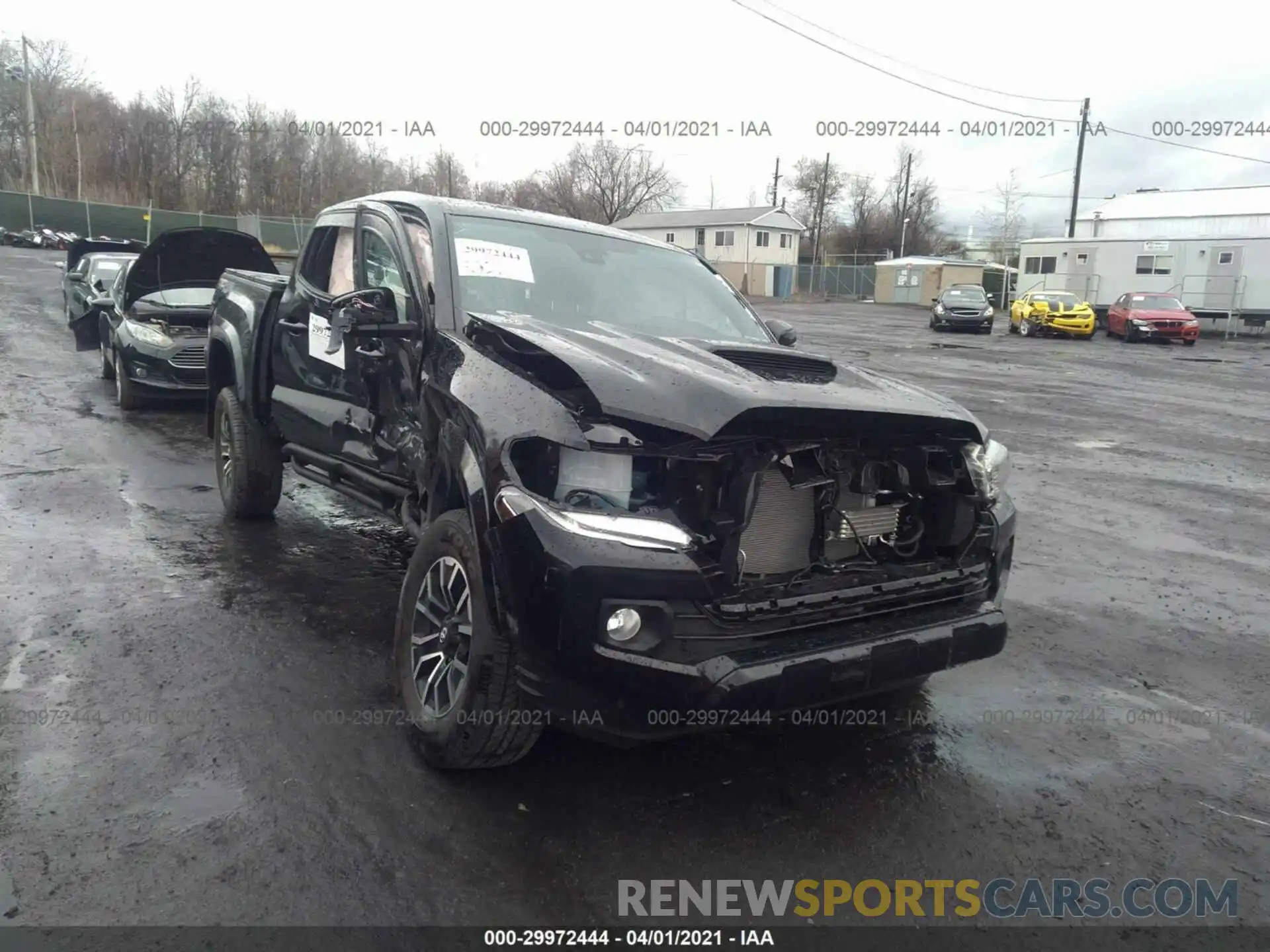 1 Photograph of a damaged car 3TMCZ5AN3LM339668 TOYOTA TACOMA 4WD 2020