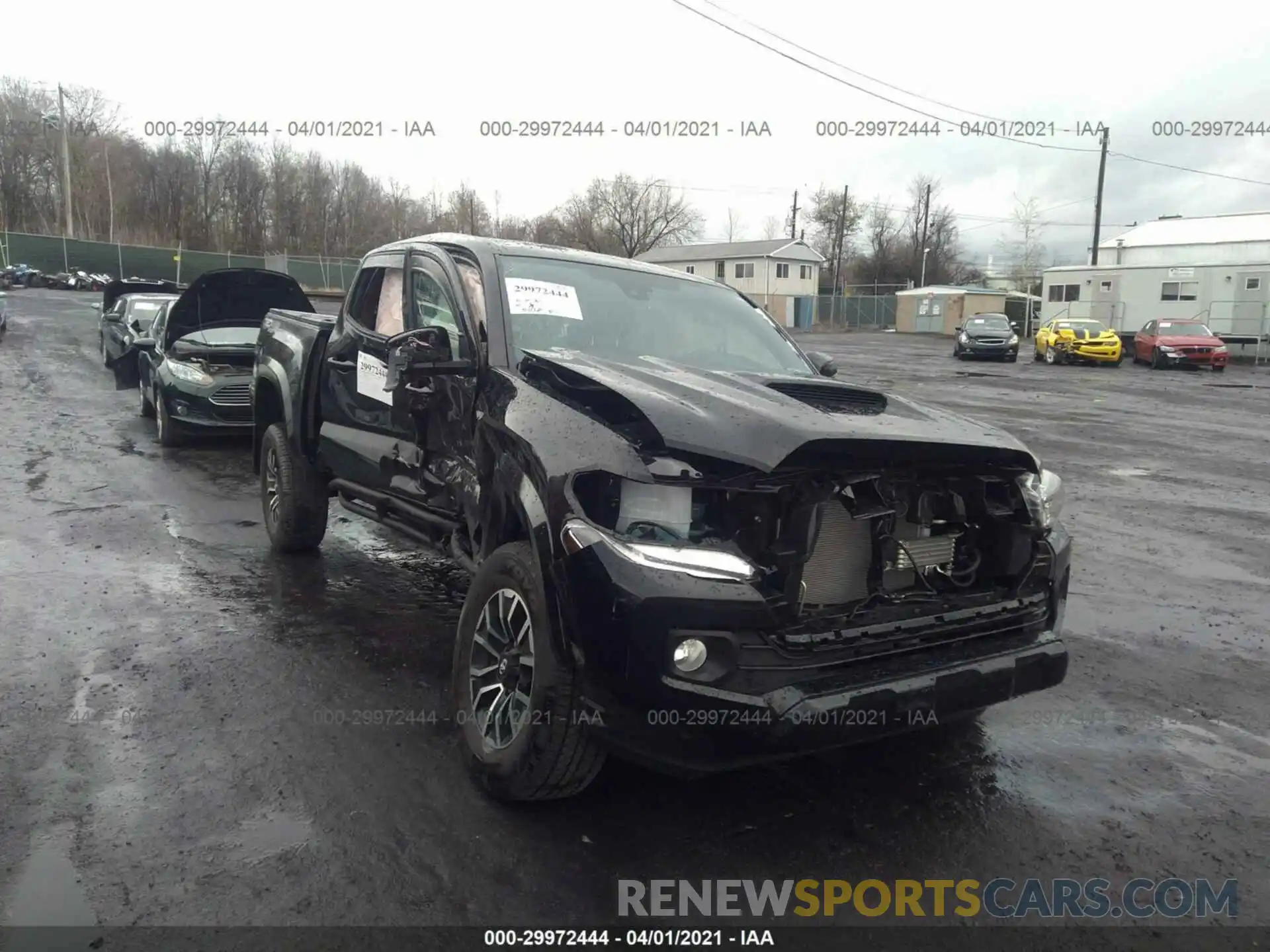 6 Photograph of a damaged car 3TMCZ5AN3LM339668 TOYOTA TACOMA 4WD 2020