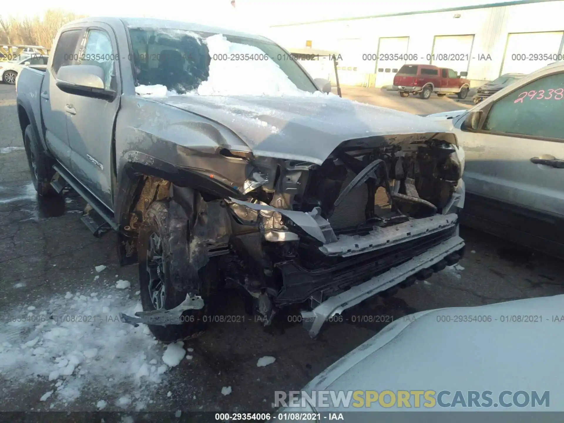 6 Фотография поврежденного автомобиля 3TMCZ5AN3LM347205 TOYOTA TACOMA 4WD 2020