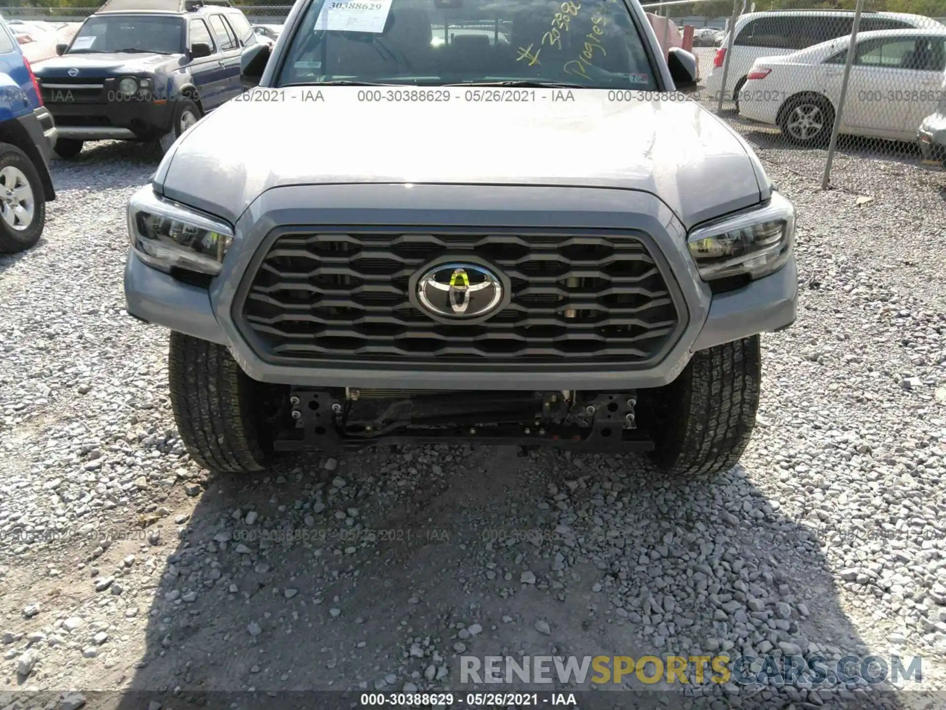 6 Photograph of a damaged car 3TMCZ5AN3LM349116 TOYOTA TACOMA 4WD 2020