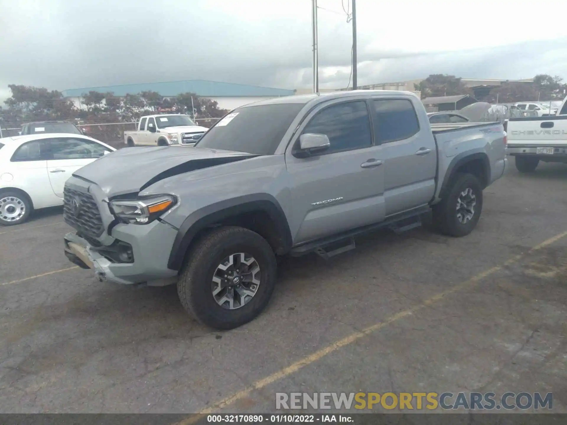 2 Фотография поврежденного автомобиля 3TMCZ5AN3LM350606 TOYOTA TACOMA 4WD 2020